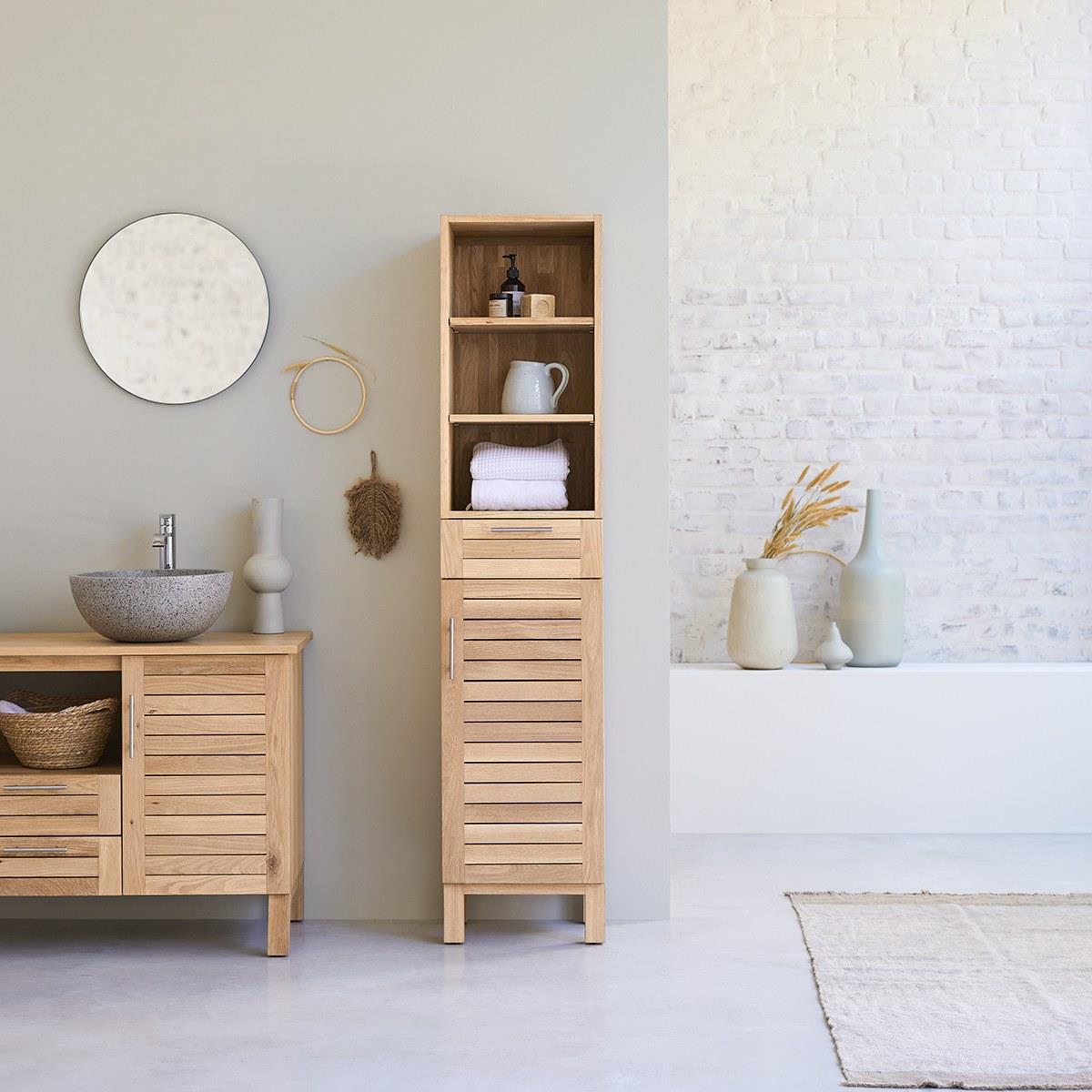 Tikamoon - Soho - Kolomkast van massief eikenhout