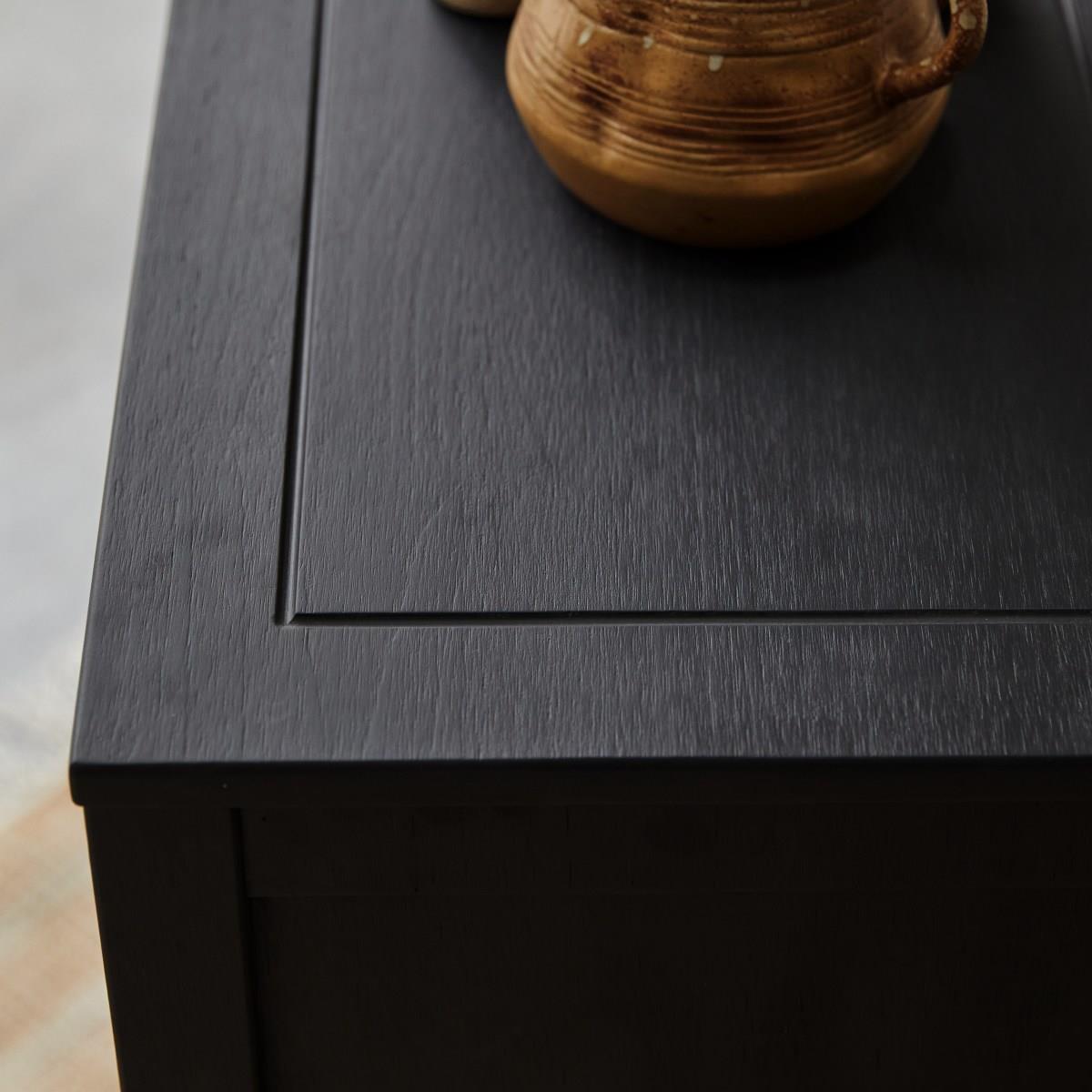 Tikamoon - Thaki Black - Wengé dressoir 80 cm