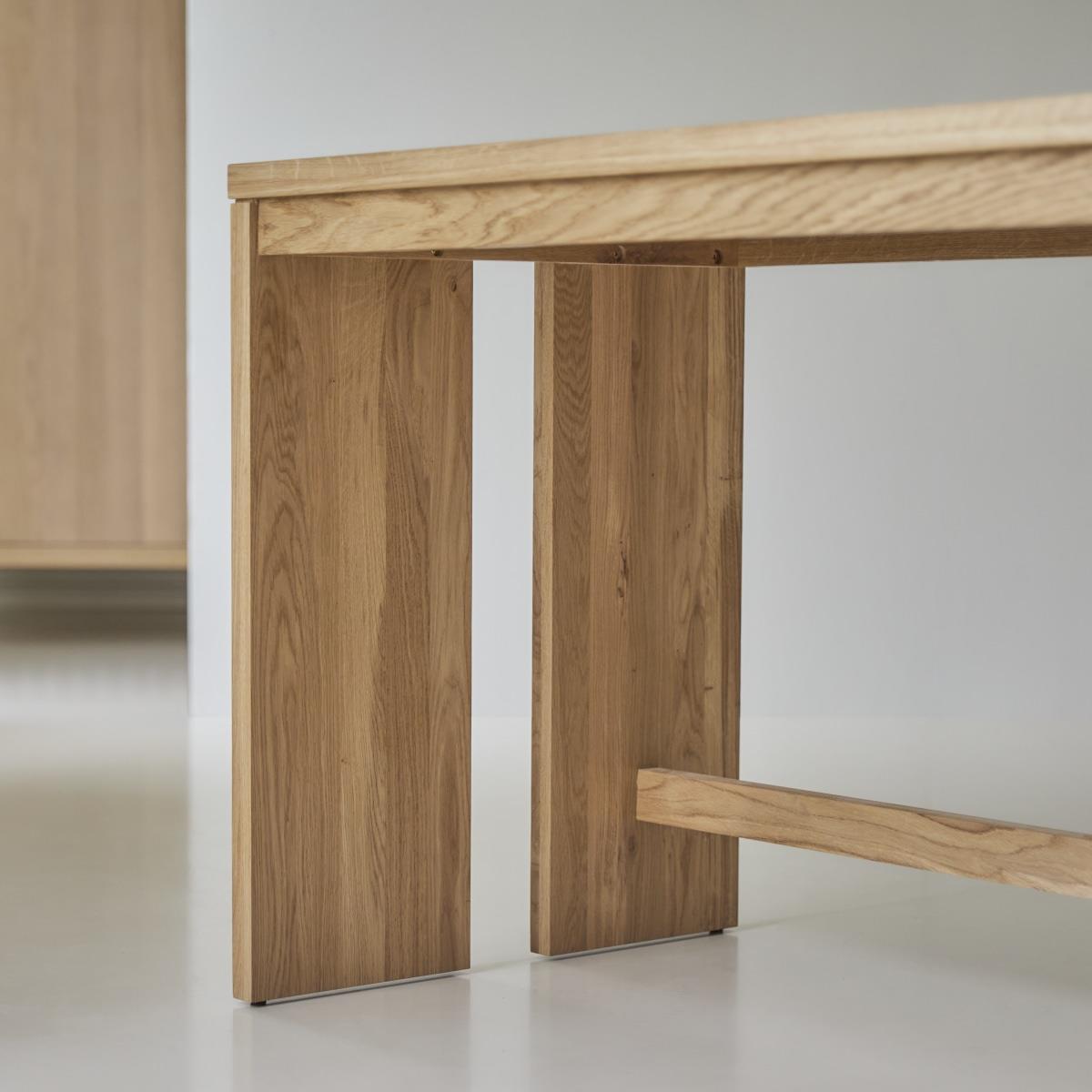 Tikamoon - Kinderbureau van eikenhout 160 cm Eden