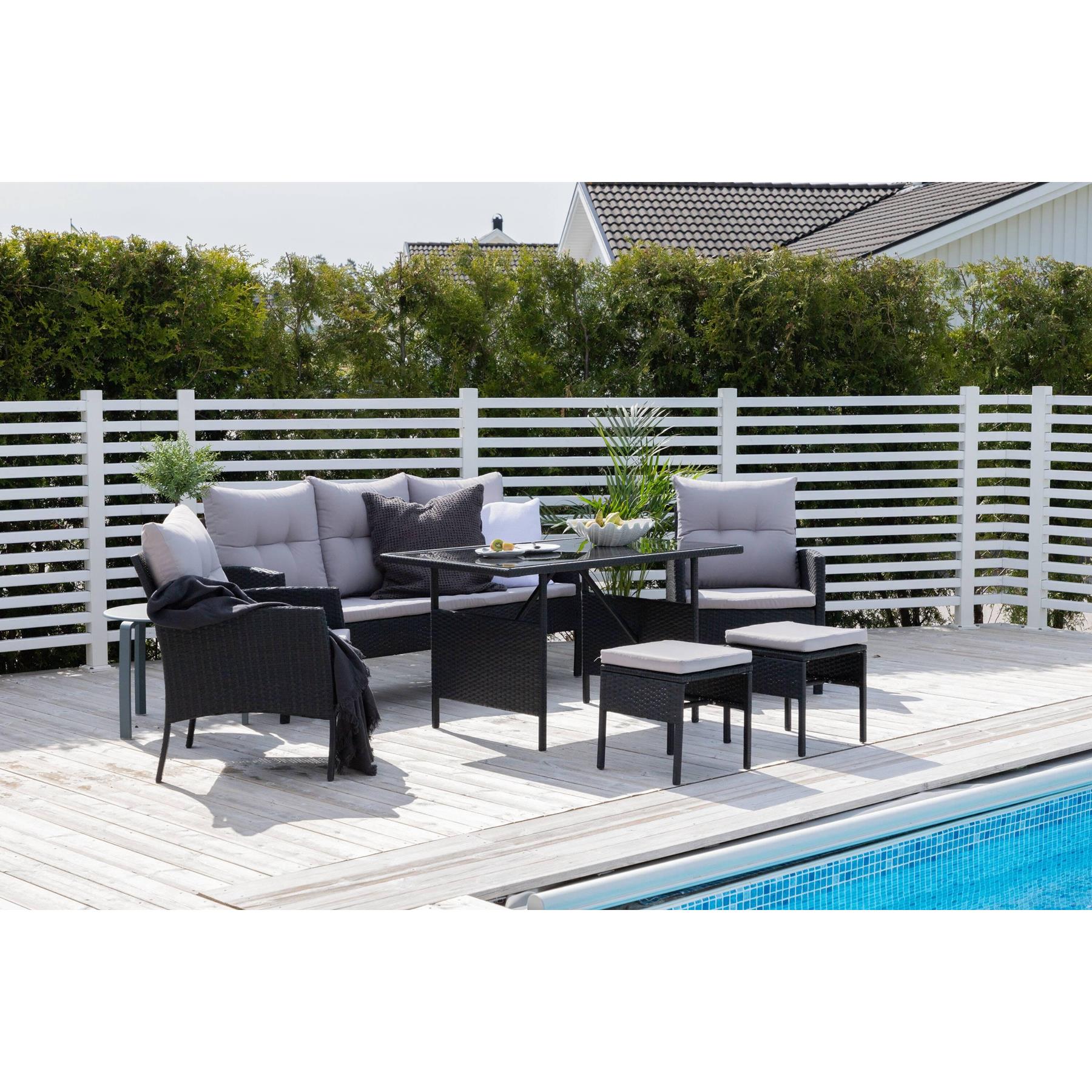 Venture Home Knock Bankstel - Zwart