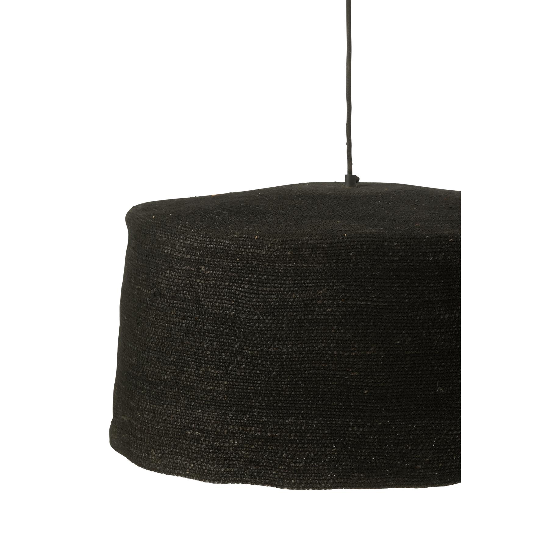 J-Line hanglamp Moonj - gras - zwart - 3 stuks
