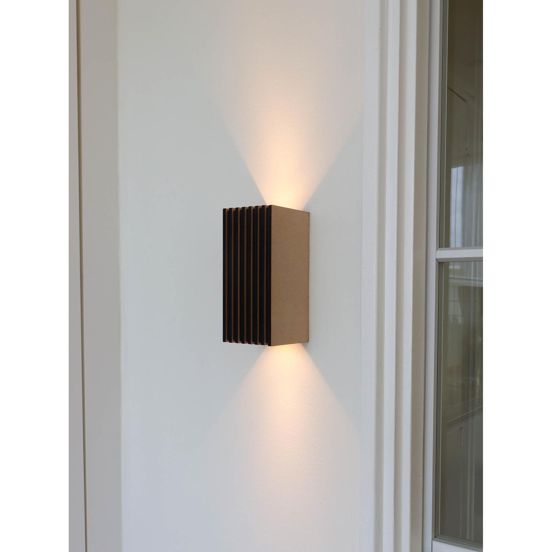 Blij Design Wandlamp Brick Naturel 2x GU10