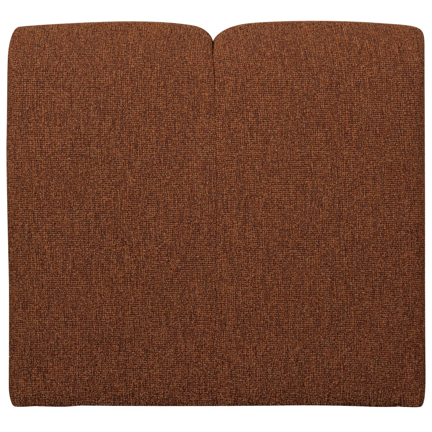 WOOOD Mojo 1-Zits Bank - Bouclé - Roest Bruin Melange - 74x80x97