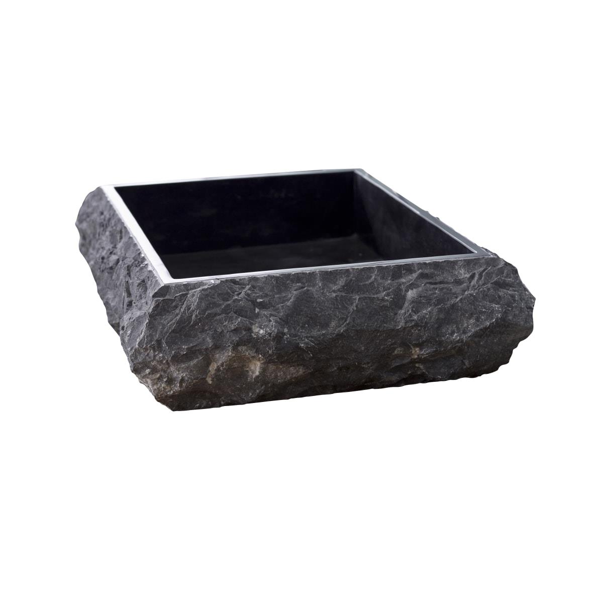 Tikamoon - Scrula Slim - Marmeren wastafel black