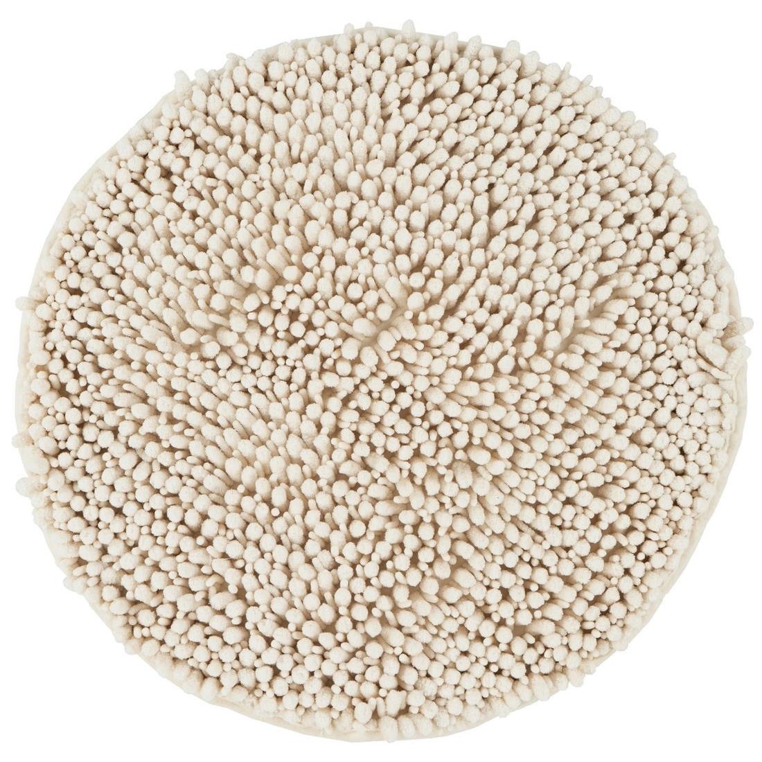 Obsession Fluffy Ø55 cm Ronde Badmat Ivory