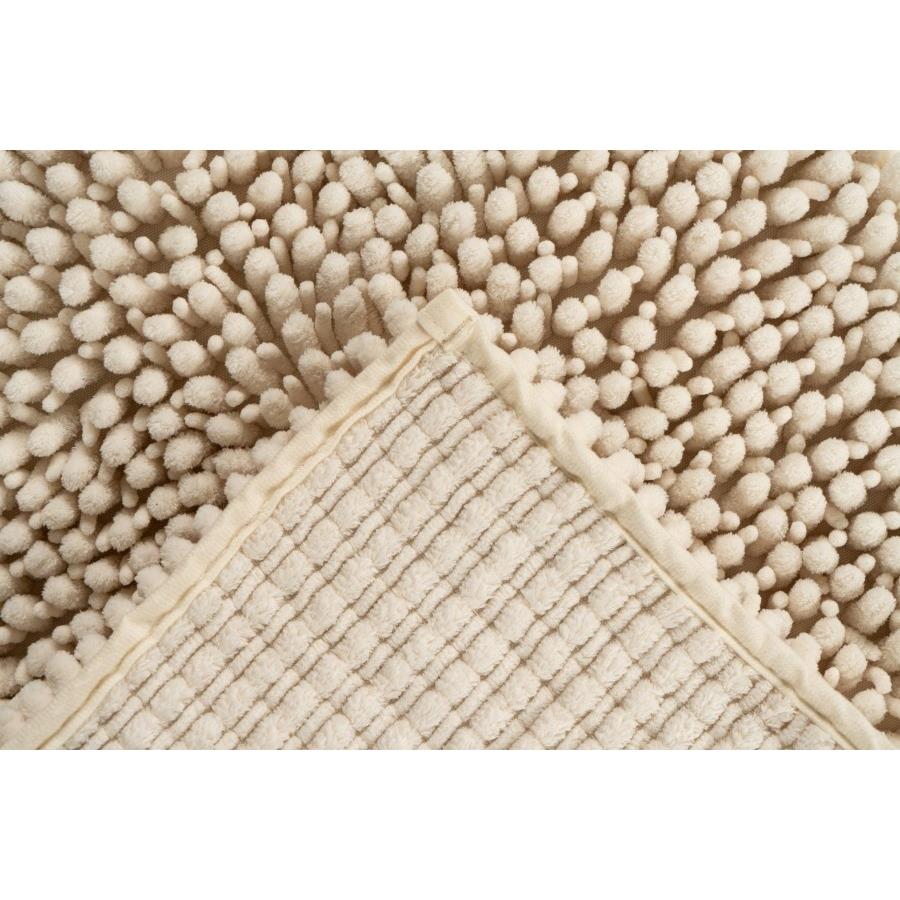Obsession Fluffy Ø55 cm Ronde Badmat Ivory