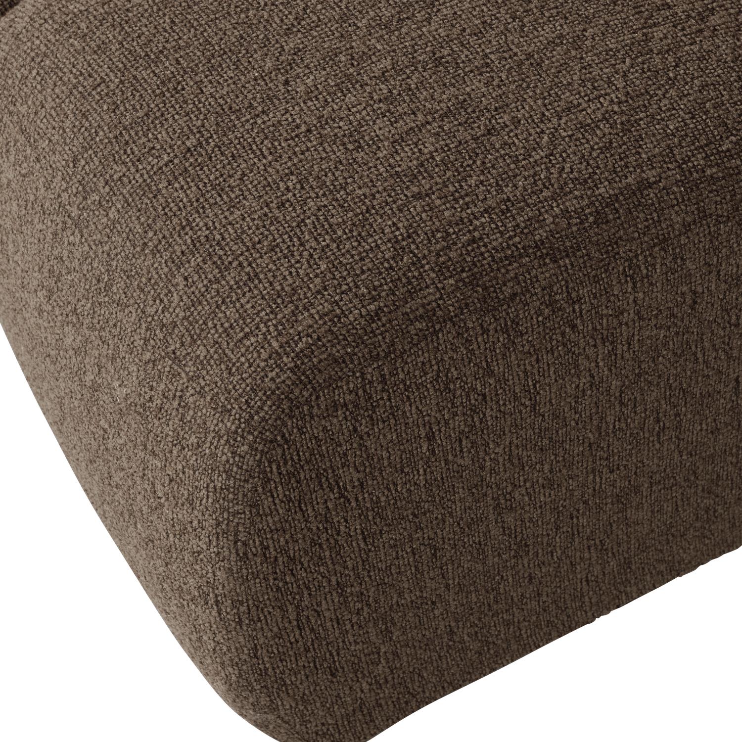 WOOOD Mojo 1-Zits Bank - Bouclé - Bruin Melange - 74x80x97