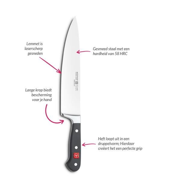 Wusthof Koksmes Classic 18 cm