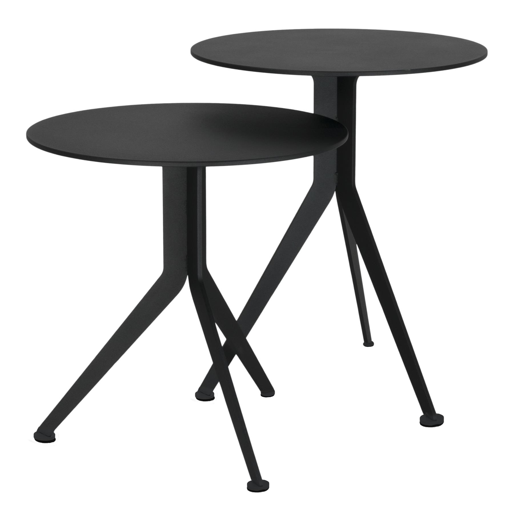 SPINDER DESIGN DALEY LOW Bijzettafel - Zwart
