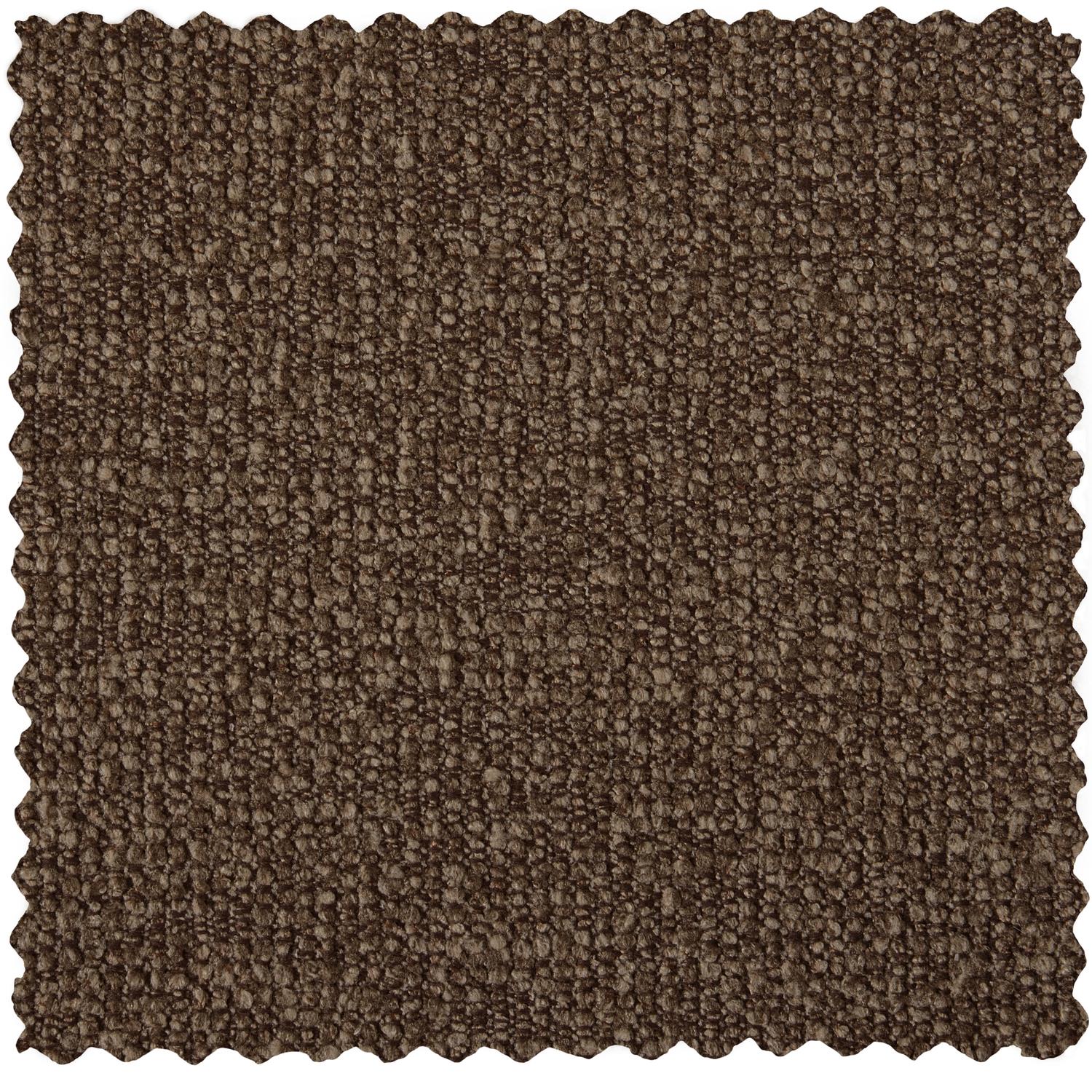 WOOOD Mojo 1-Zits Bank - Bouclé - Bruin Melange - 74x80x97