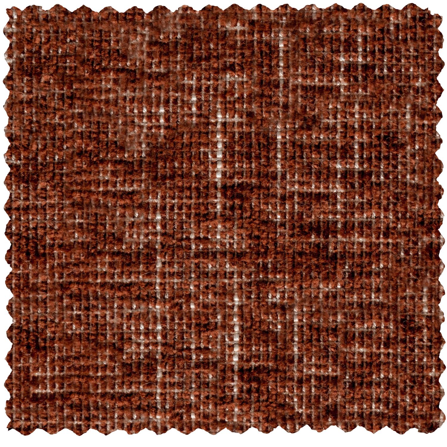 vtwonen Couple Poef - Polyester - Rust Melange - 44x100x100
