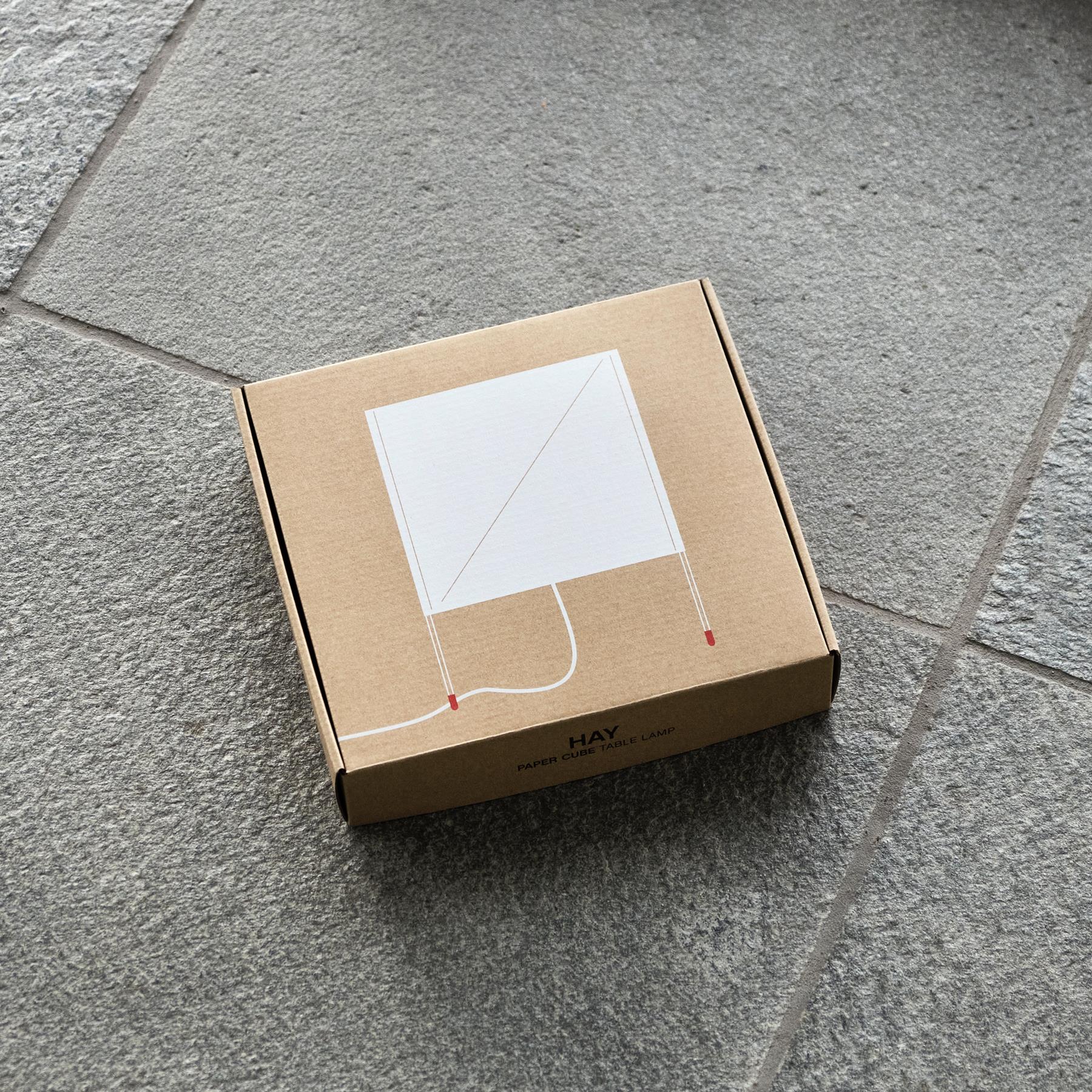 HAY Paper Cube Tafellamp 