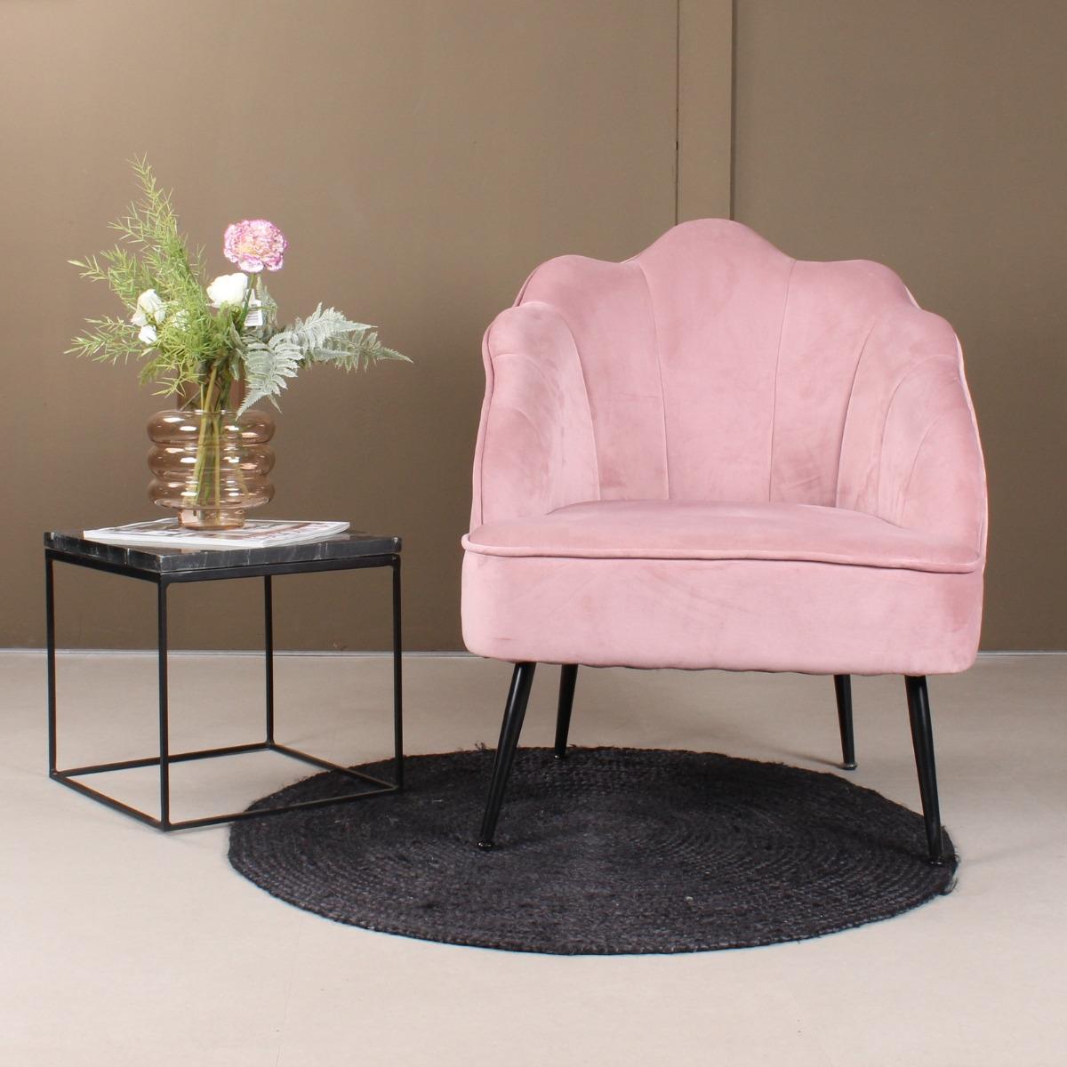 DS4U Lindsey fauteuil - roze