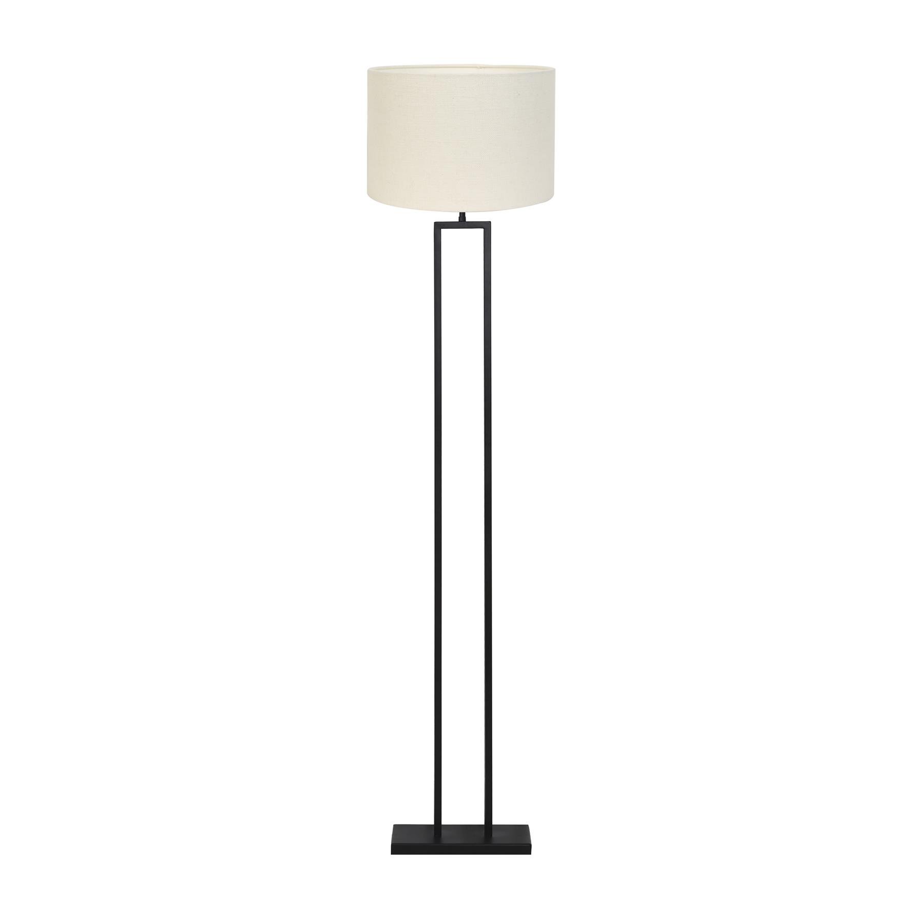 Light & Living Vloerlamp Shiva|Livigno - Zwart|Eiwit - Ø40x170cm