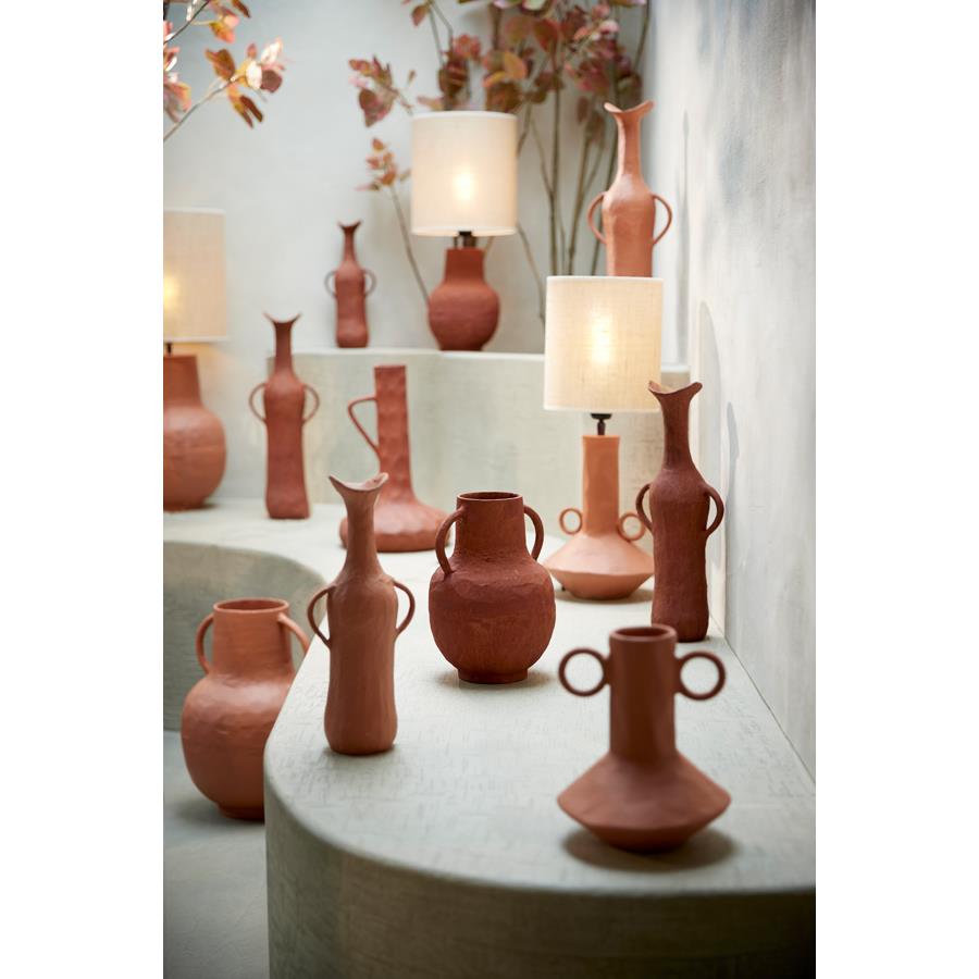 Light & Living Light&living Lampvoet Ø17,5x34 cm SARMANO steenrood