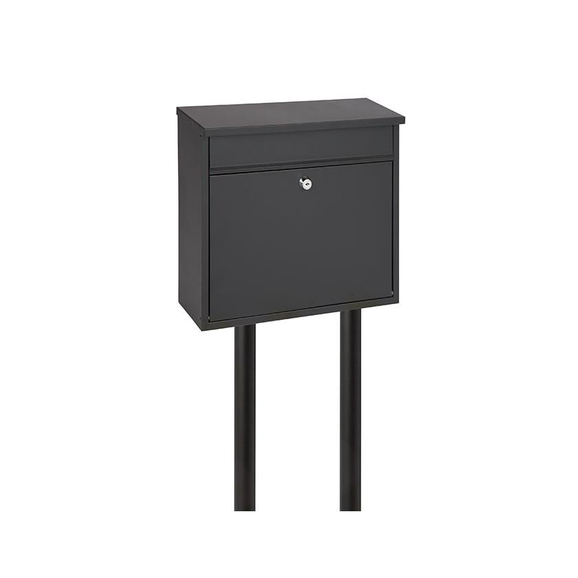 Practo Garden - Brievenbuspalen - Zwart - Mat