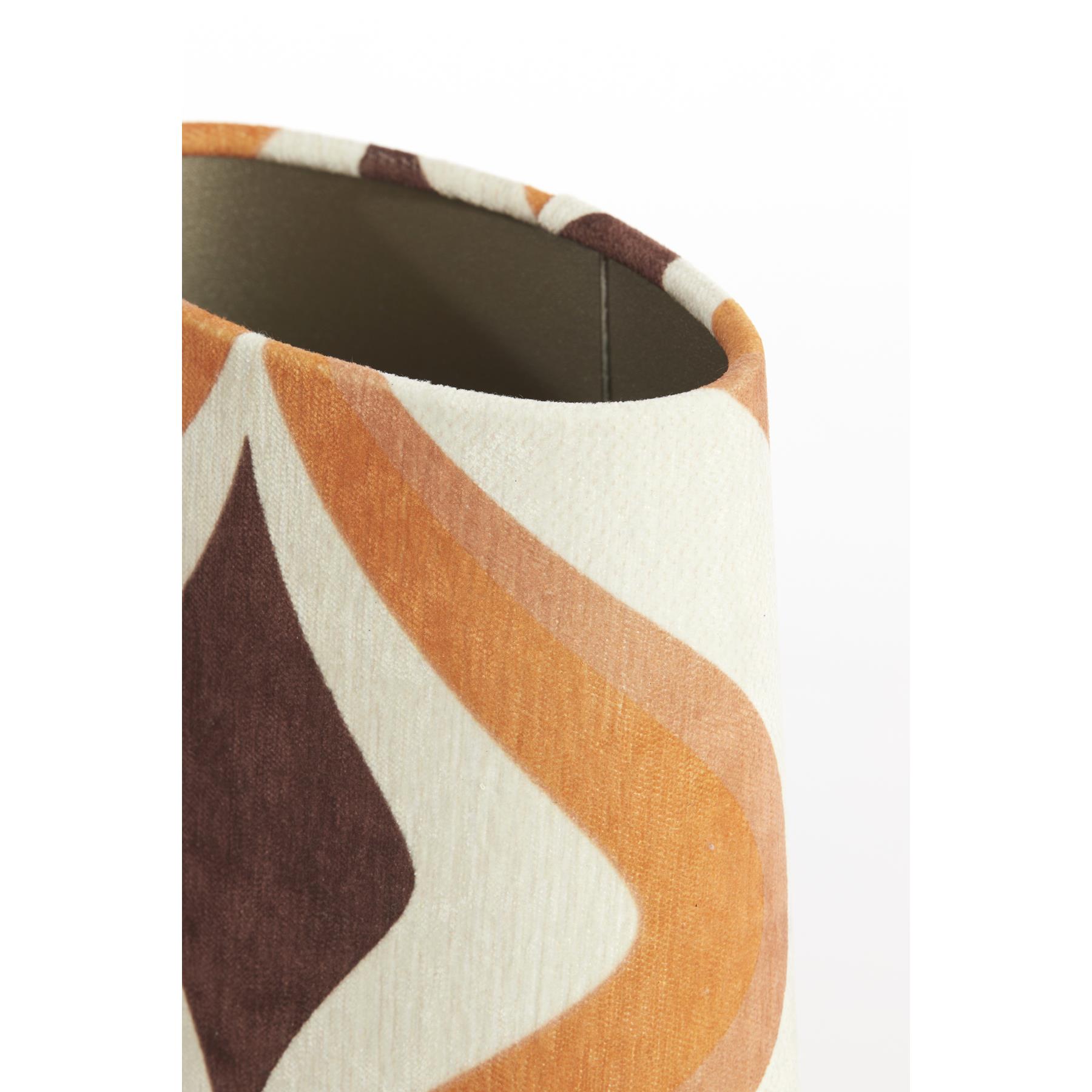 Light & Living - Lampenkap COOKIE - 21x17.5x23cm - Bruin