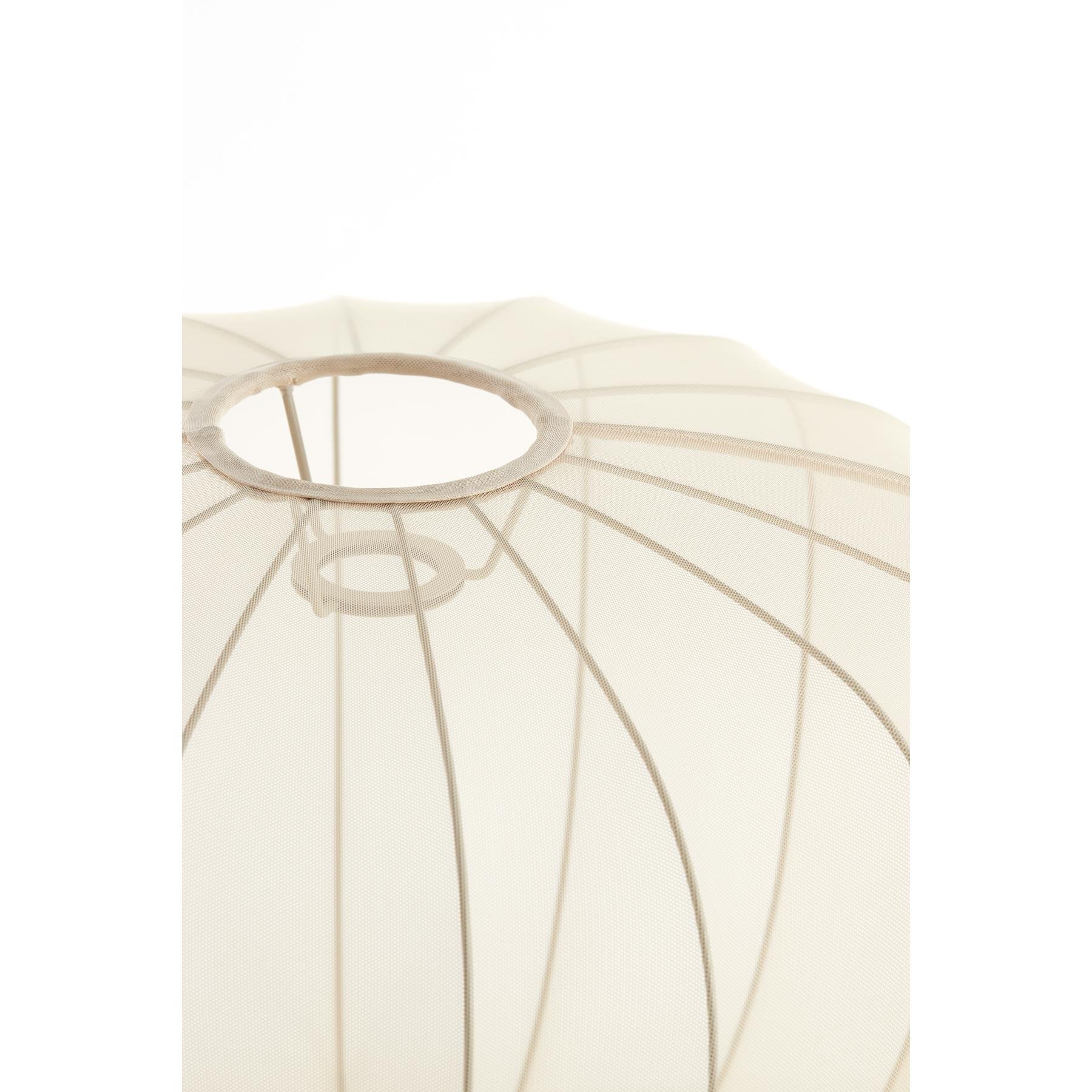 Light & Living - Lampenkap PLUMERIA - Ø40x30cm - Beige