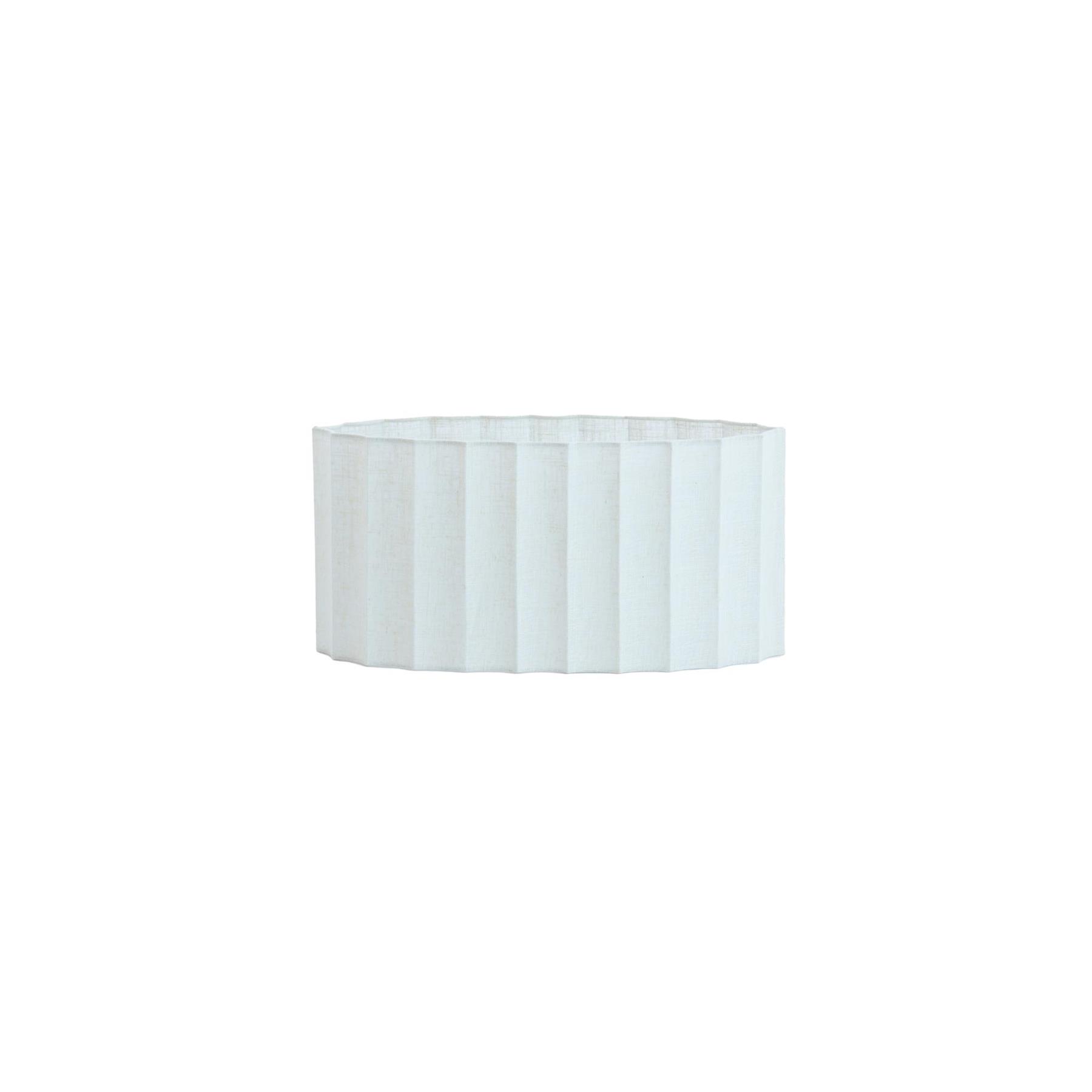 Light & Living Lampenkap ovaal Disli - Wit - 45x21x22cm