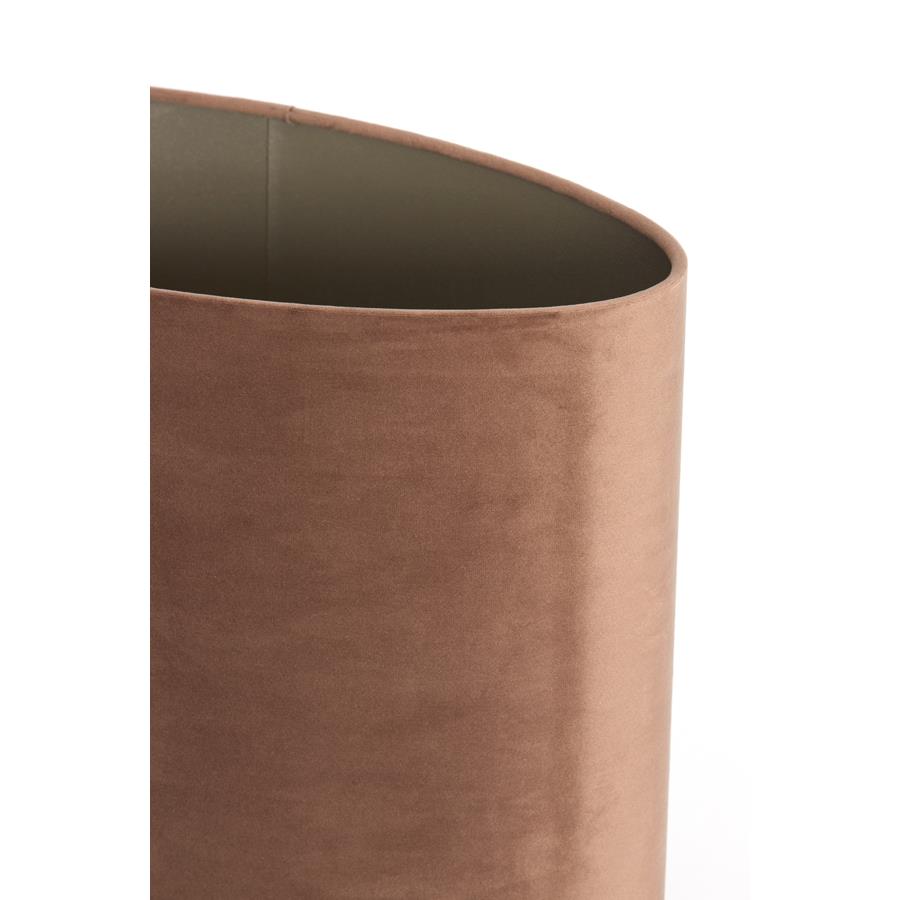 Light & Living - Lampenkap VELOURS - 58x24x32cm - Bruin
