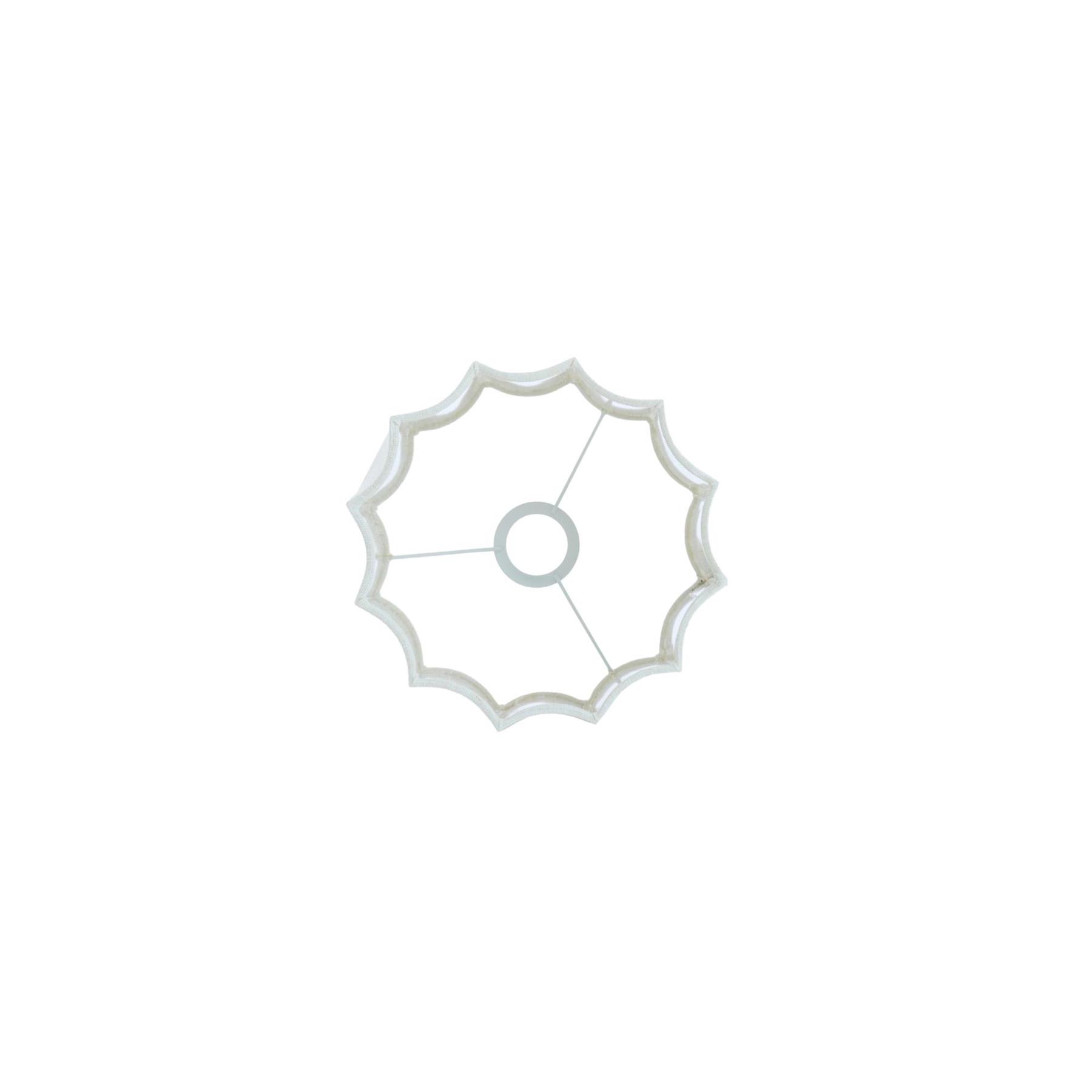 Light & Living Cilinder lampenkap Disli - Wit - Ø24cm