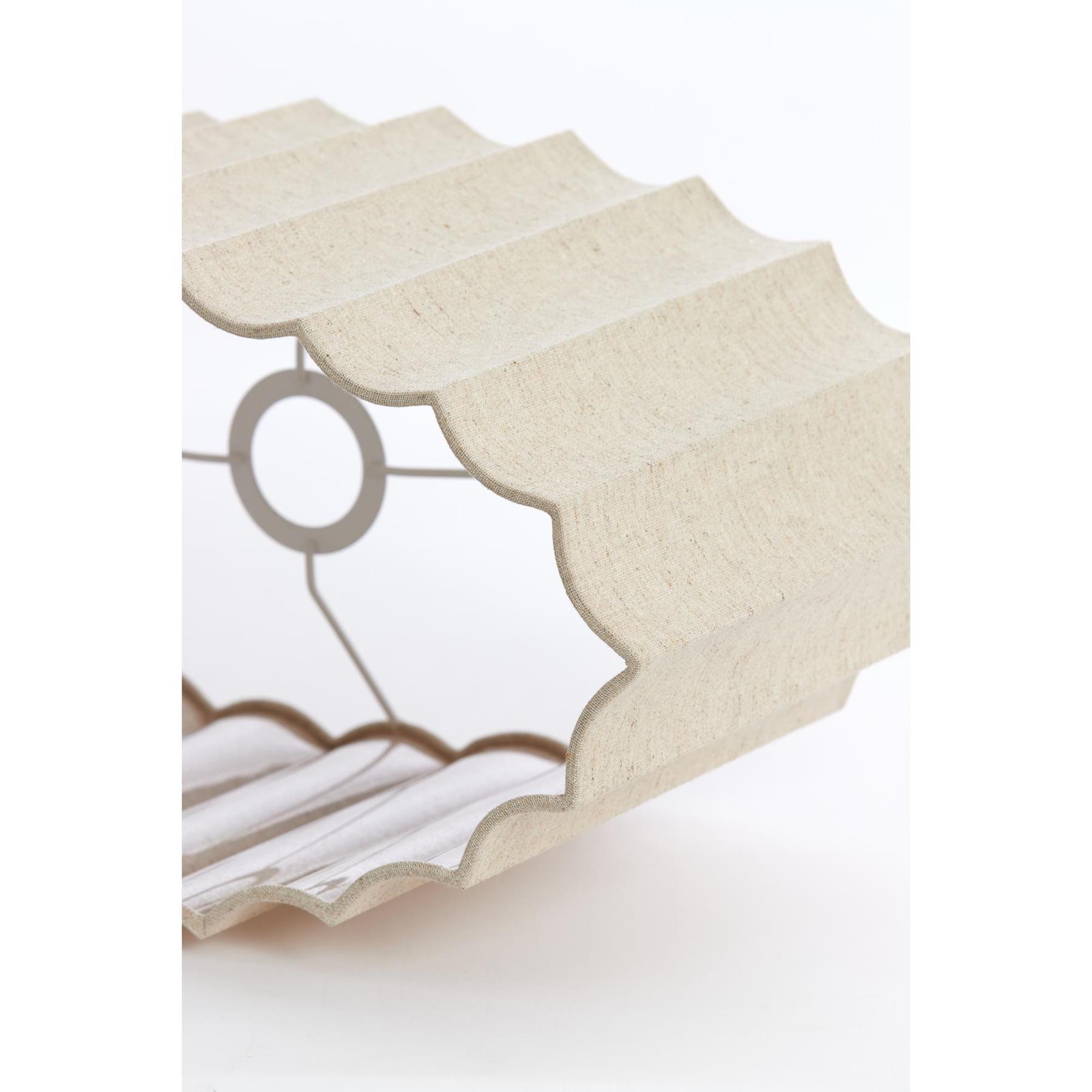 Light&living Kap ovaal recht smal 45-21-22 cm DISLI naturel