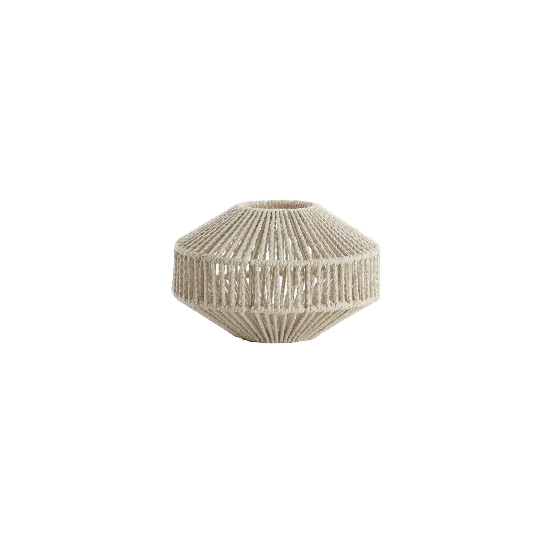 Light & Living - Plafonnière BILJANA - Ø31x16cm - Wit