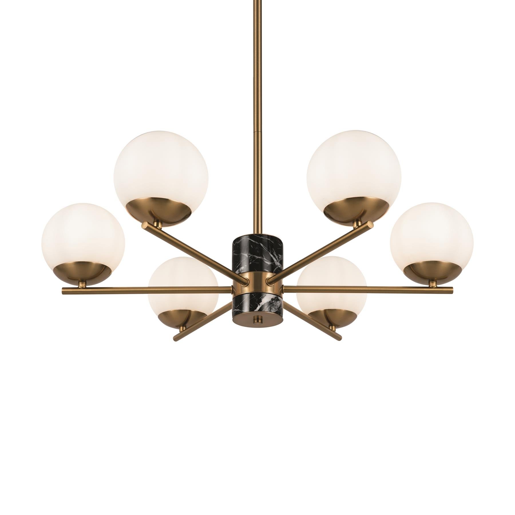 Maytoni - Hanglamp Marble - Messing - Ø67