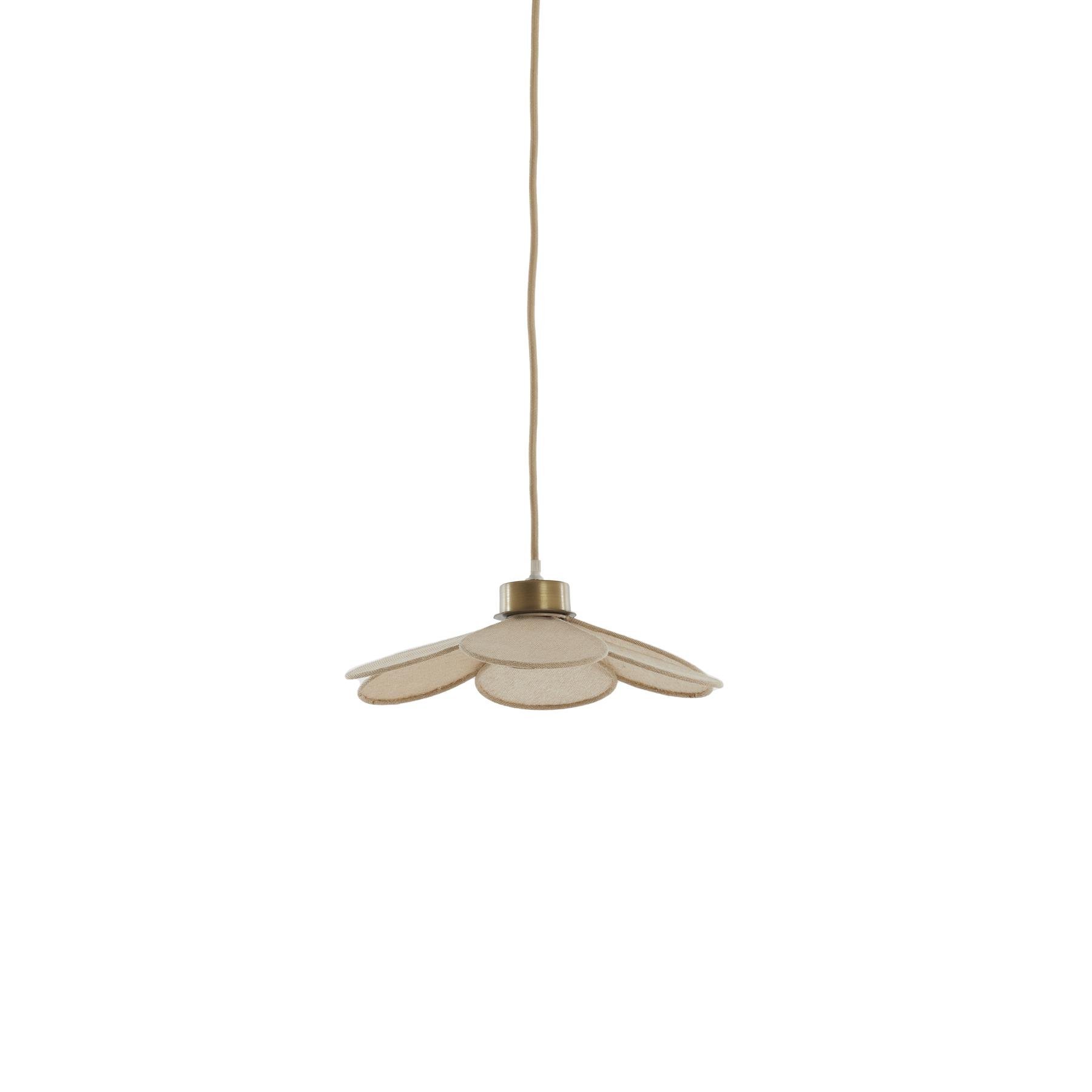 Light & Living - Hanglamp FYANO - Ø30.5x9cm - Bruin