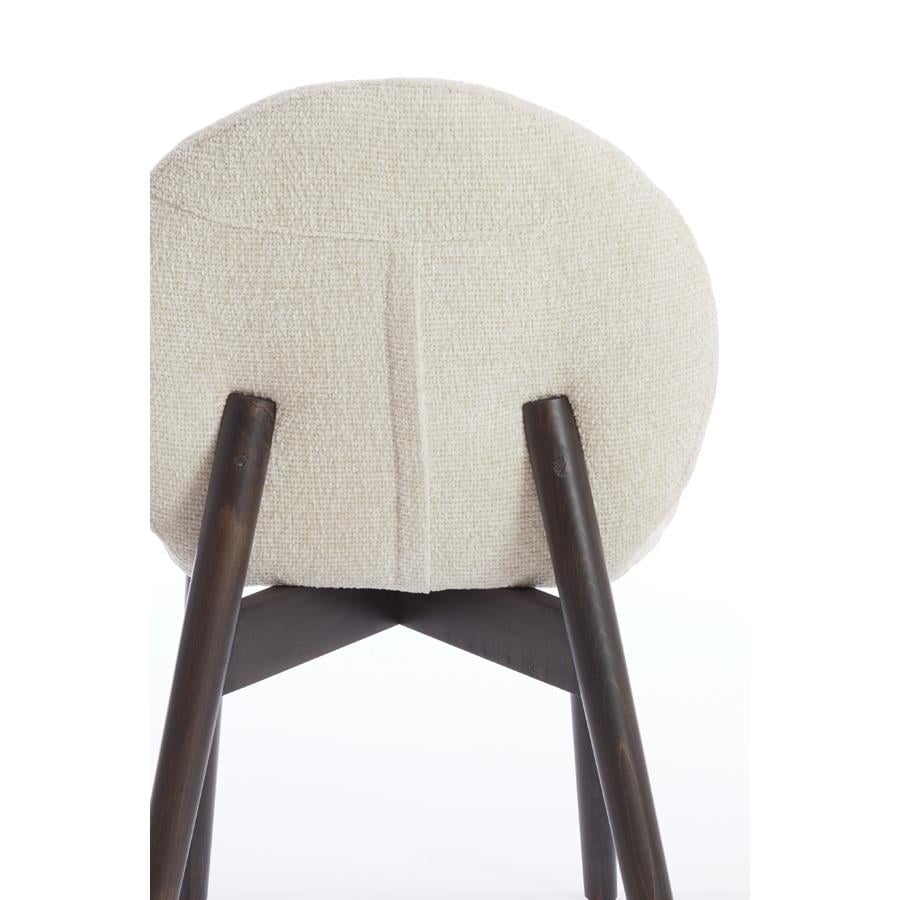 Light & Living - Eetkamerstoel SINOSA - 59x50x83cm - Wit - Set van 2