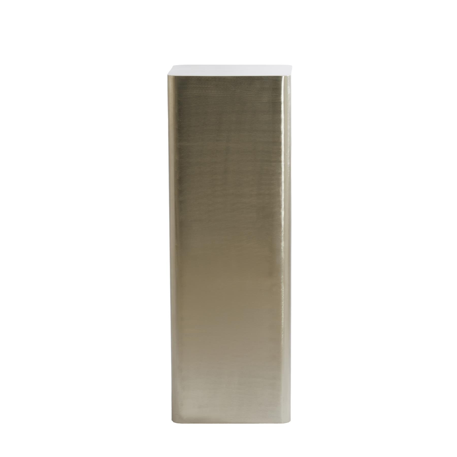 Light & Living Light&living Zuil 35,5x35,5x100 cm ALURIO nikkel satijn