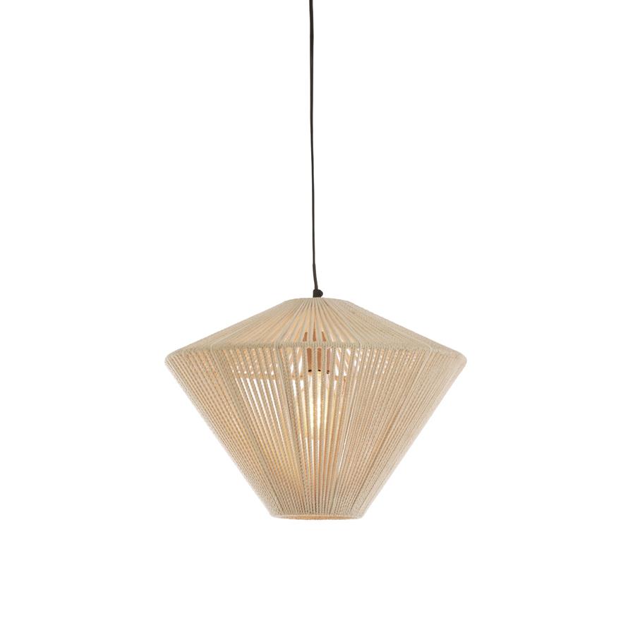 Light & Living - Hanglamp FELIDA - Ø42x32cm - Bruin
