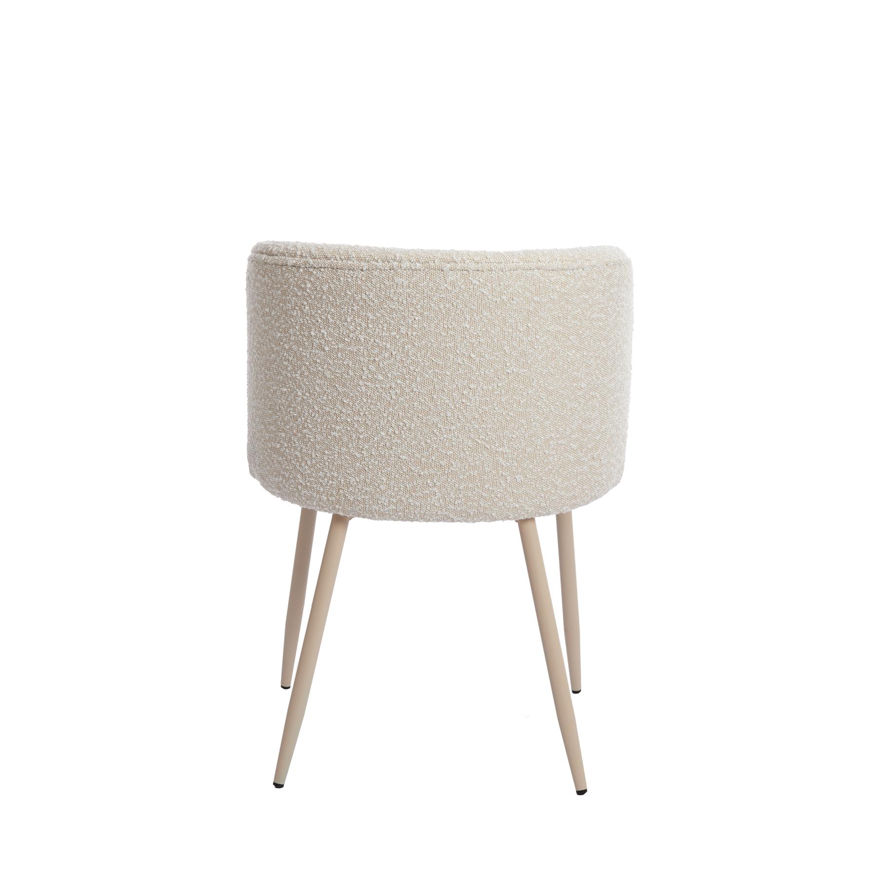 Light & Living - Eetkamerstoel ELYNA - 56x55x79cm - Wit - Set van 2