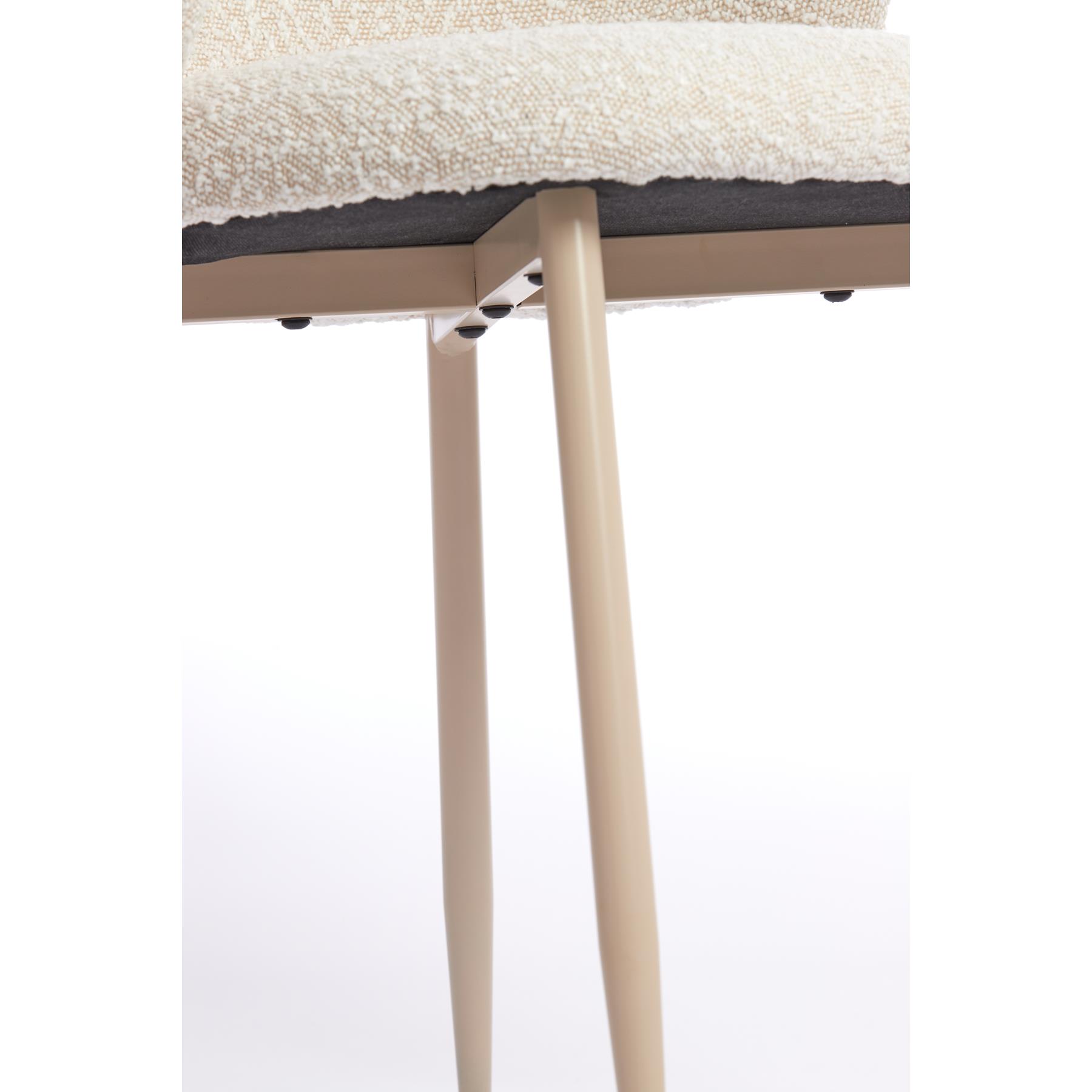 Light & Living - Eetkamerstoel ELYNA - 56x55x79cm - Wit - Set van 2