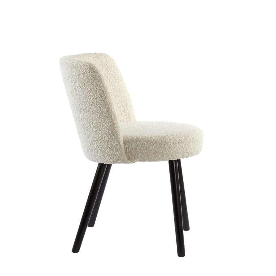 Light & Living - Eetkamerstoel ECKLEY - 56x47x79cm - Wit - Set van 2