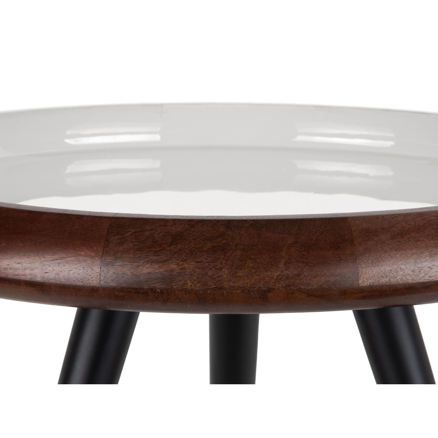 Leitmotiv - Bijzettafel Set Tripod  - Ivoor - Set van 3