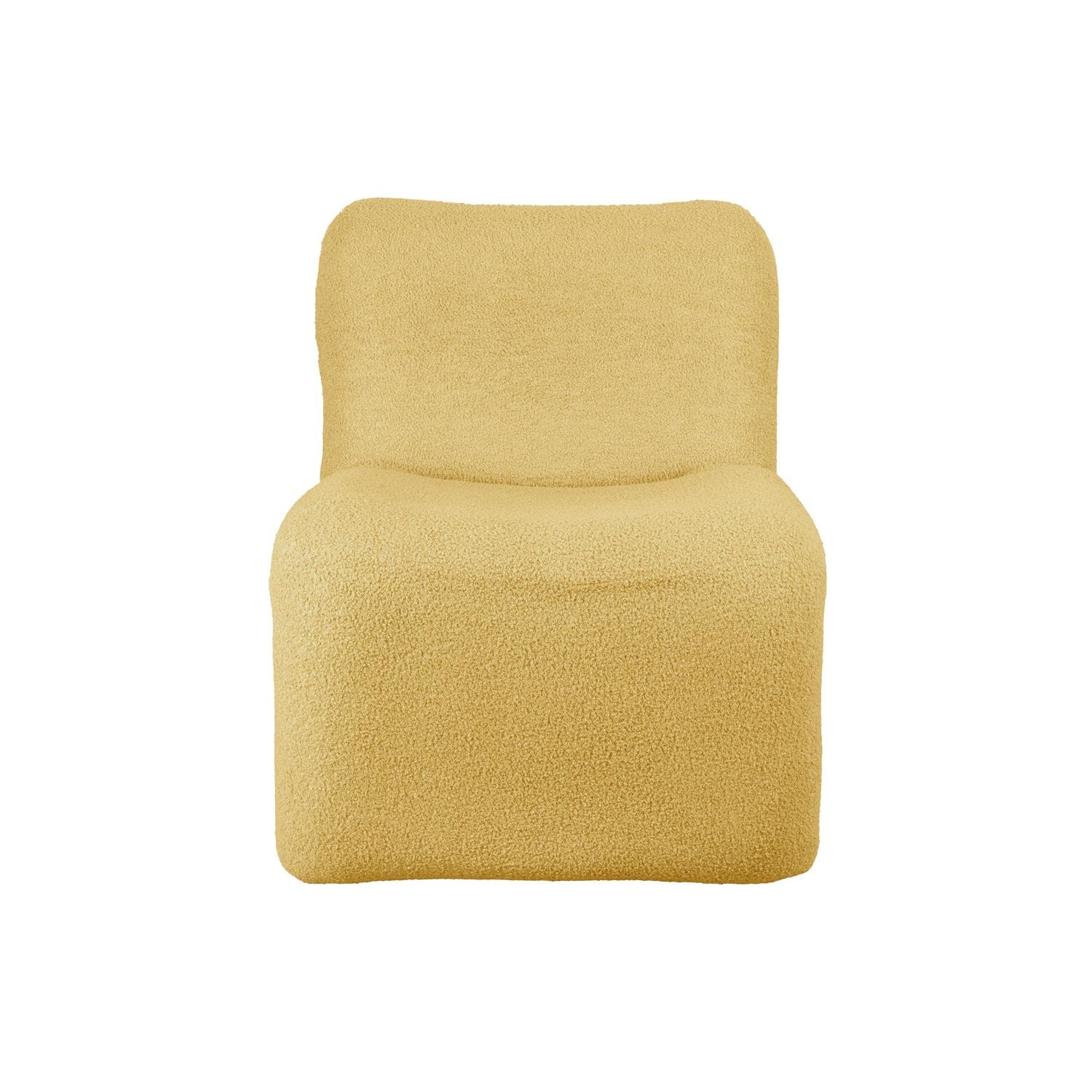 Leitmotiv - Fauteuil Fuerza - Okergeel