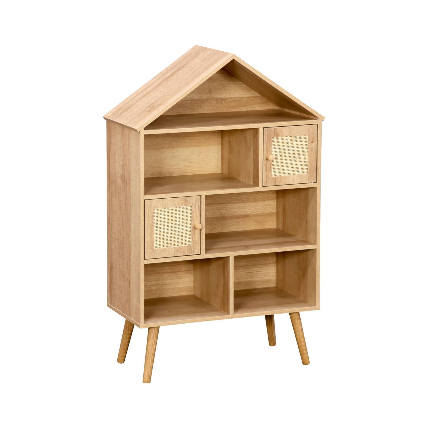 sweeek - Boekenkast, L60 x B30 x H100cm