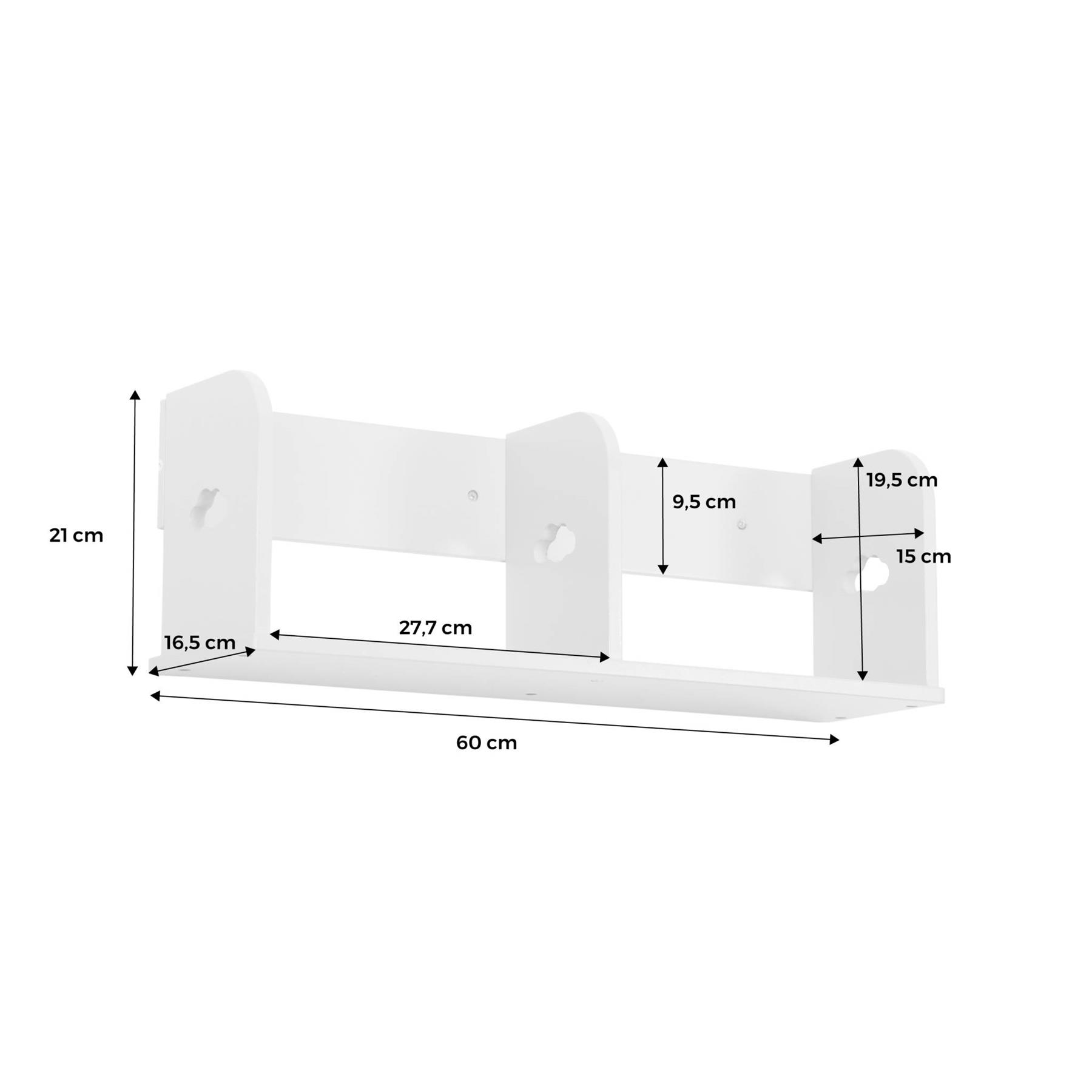 sweeek - Wandplank voor kinderkamer 60cm