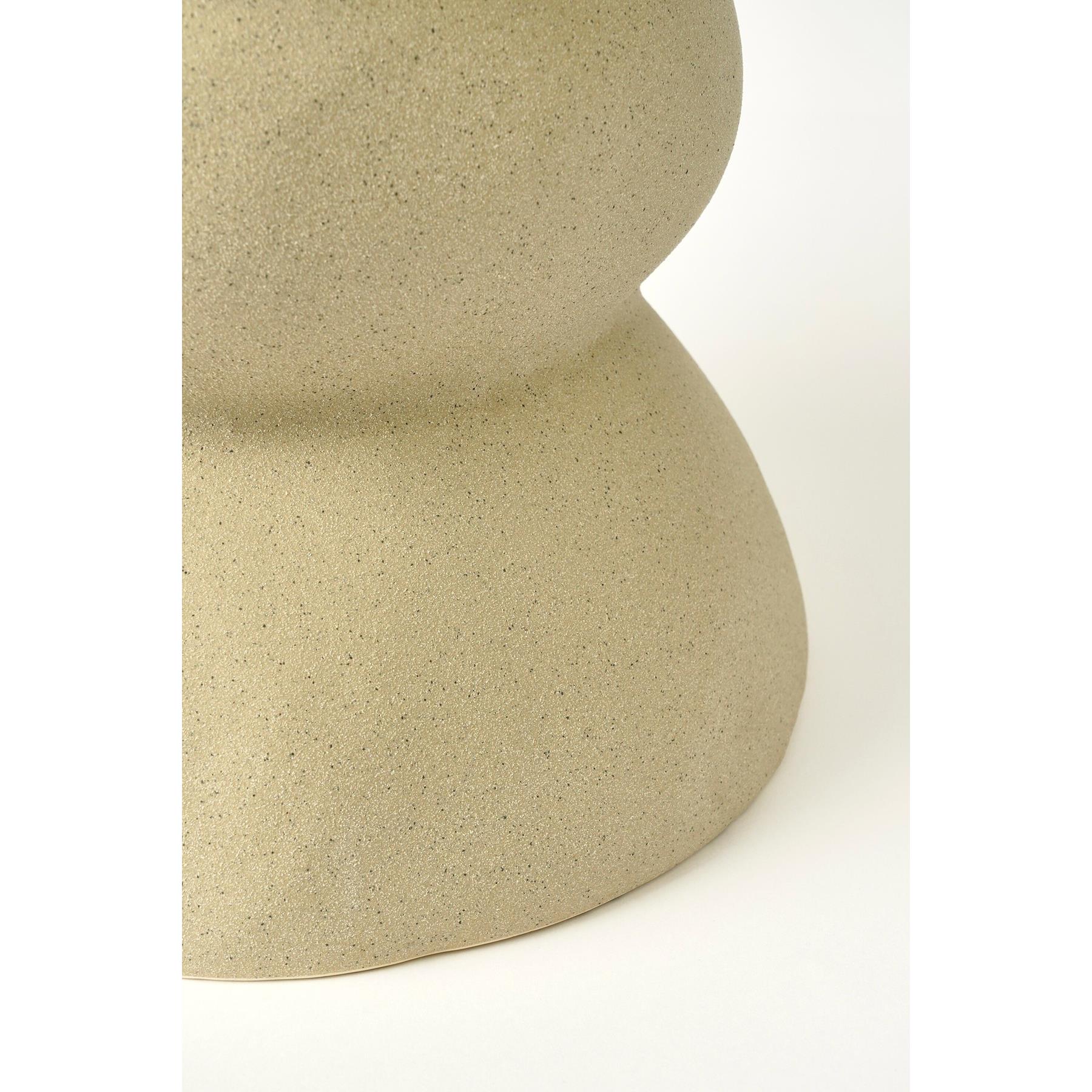 Mica Decorations Screw Bijzettafel - L29 x B29 x H41 cm - Beige