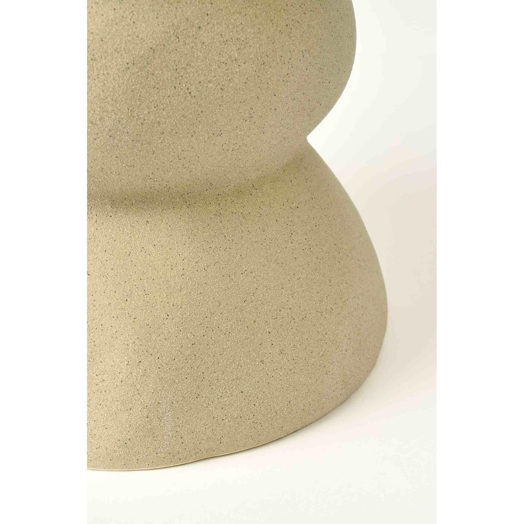 Mica Decorations Screw Bijzettafel - L29 x B29 x H41 cm - Beige