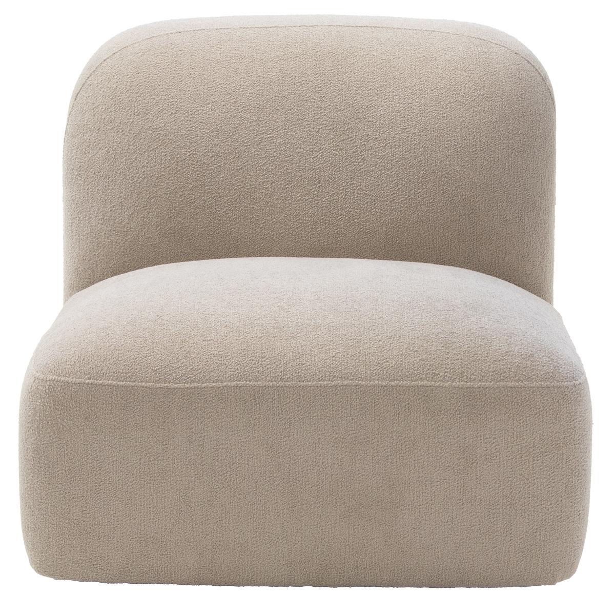 Giga Meubel - Loveseat Stof Taupe - Zitbreedte 76cm - Mary