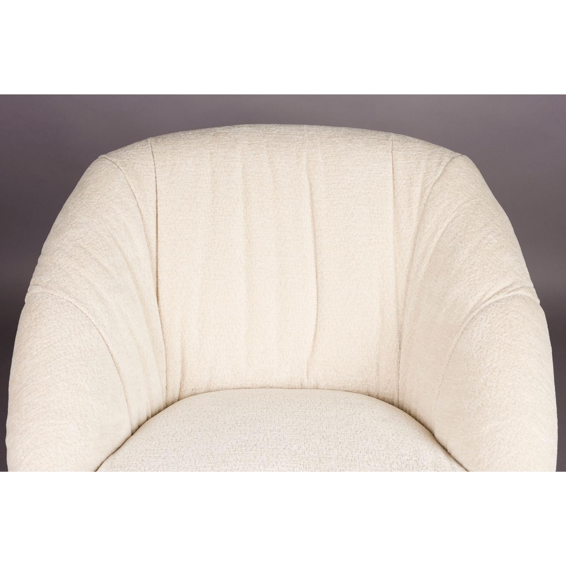 Dutchbone Emilius Fauteuil Beige