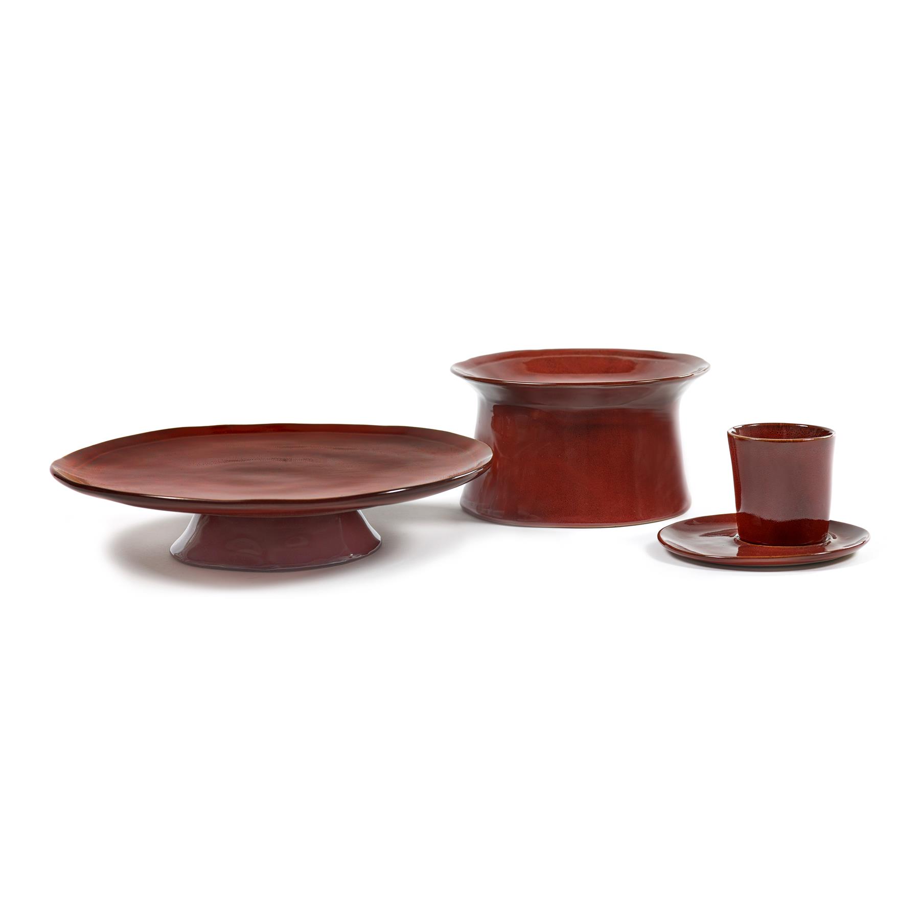 SERAX - Marie Michielssen - La Mère Taartplateu - Rood