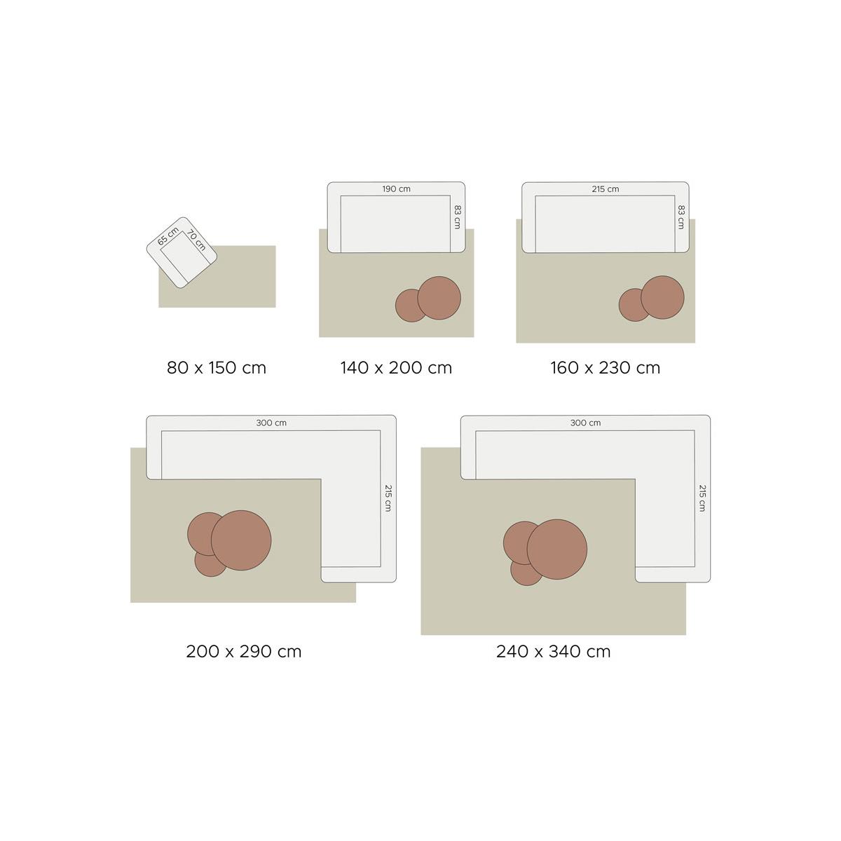 Veer Carpets - Vloerkleed Velluto Toffee - 230 x 330 cm