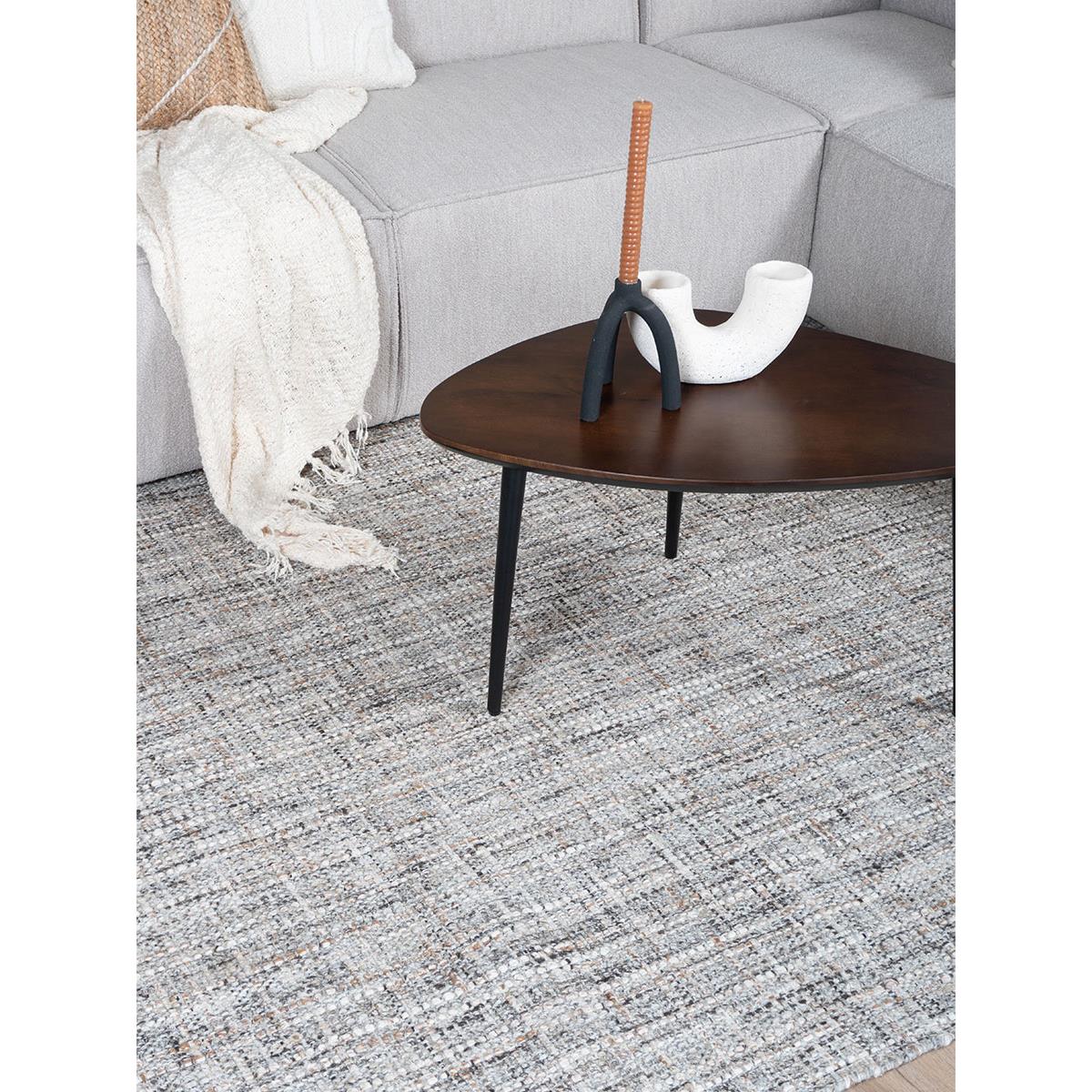 Veer Carpets - Vloerkleed Cross Grey|Beige - 200 x 280 cm