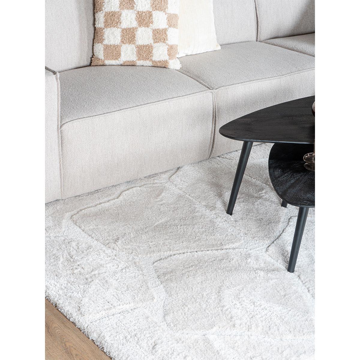 Veer Carpets - Vloerkleed Macy Creme 160 x 230 cm