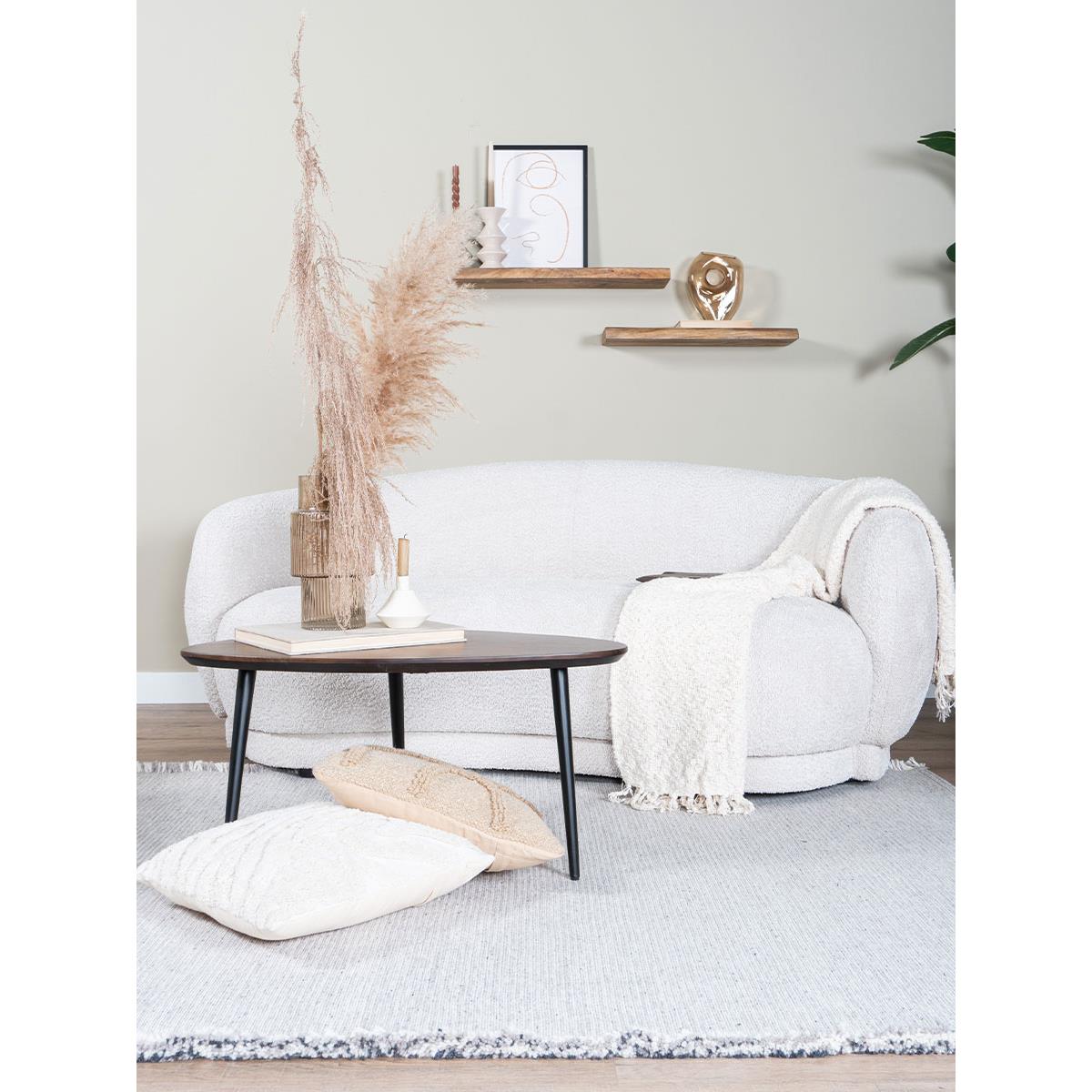 Veer Carpets - Vloerkleed Fusion Grijs 22 - 160 x 230 cm