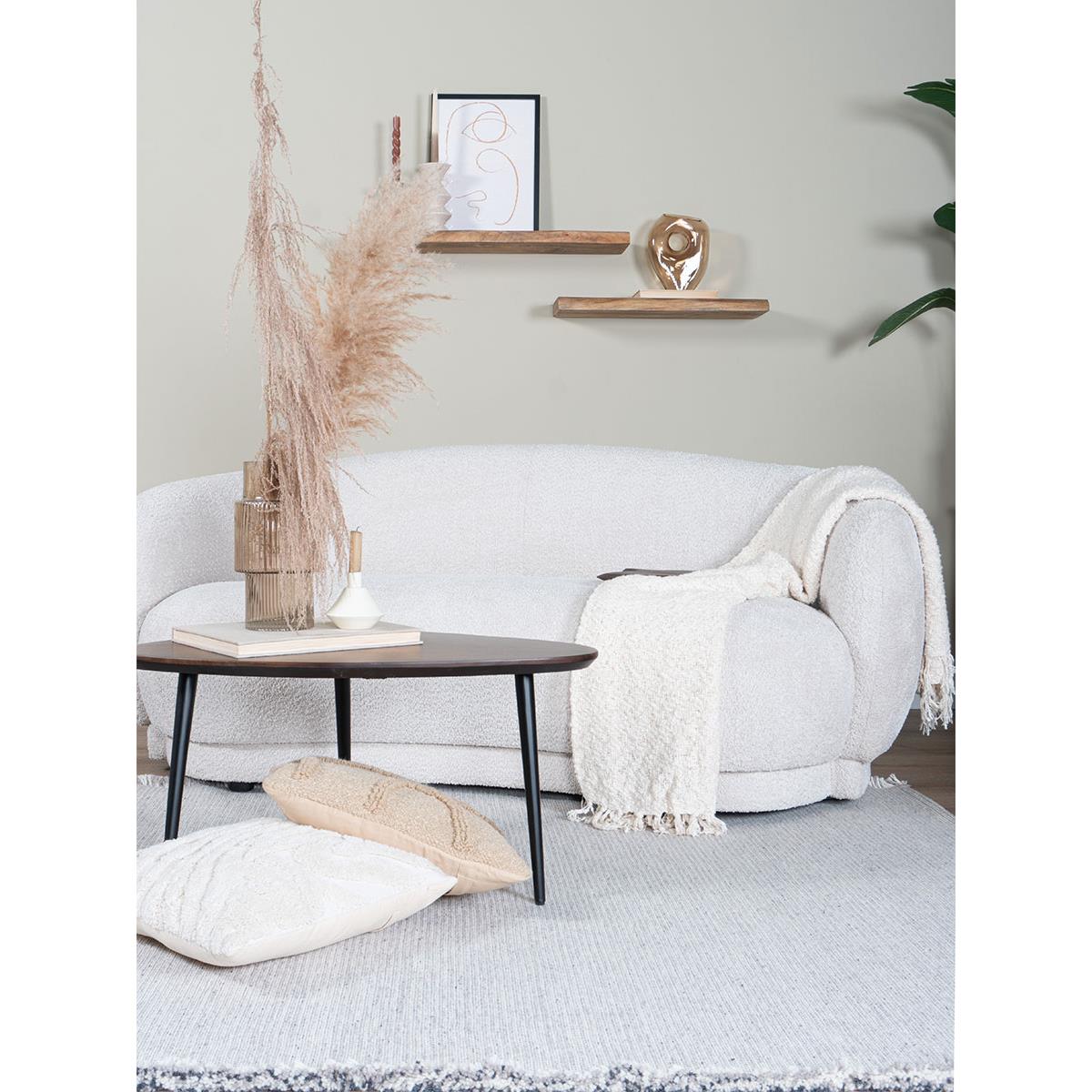 Veer Carpets - Vloerkleed Fusion Grijs 22 - 160 x 230 cm