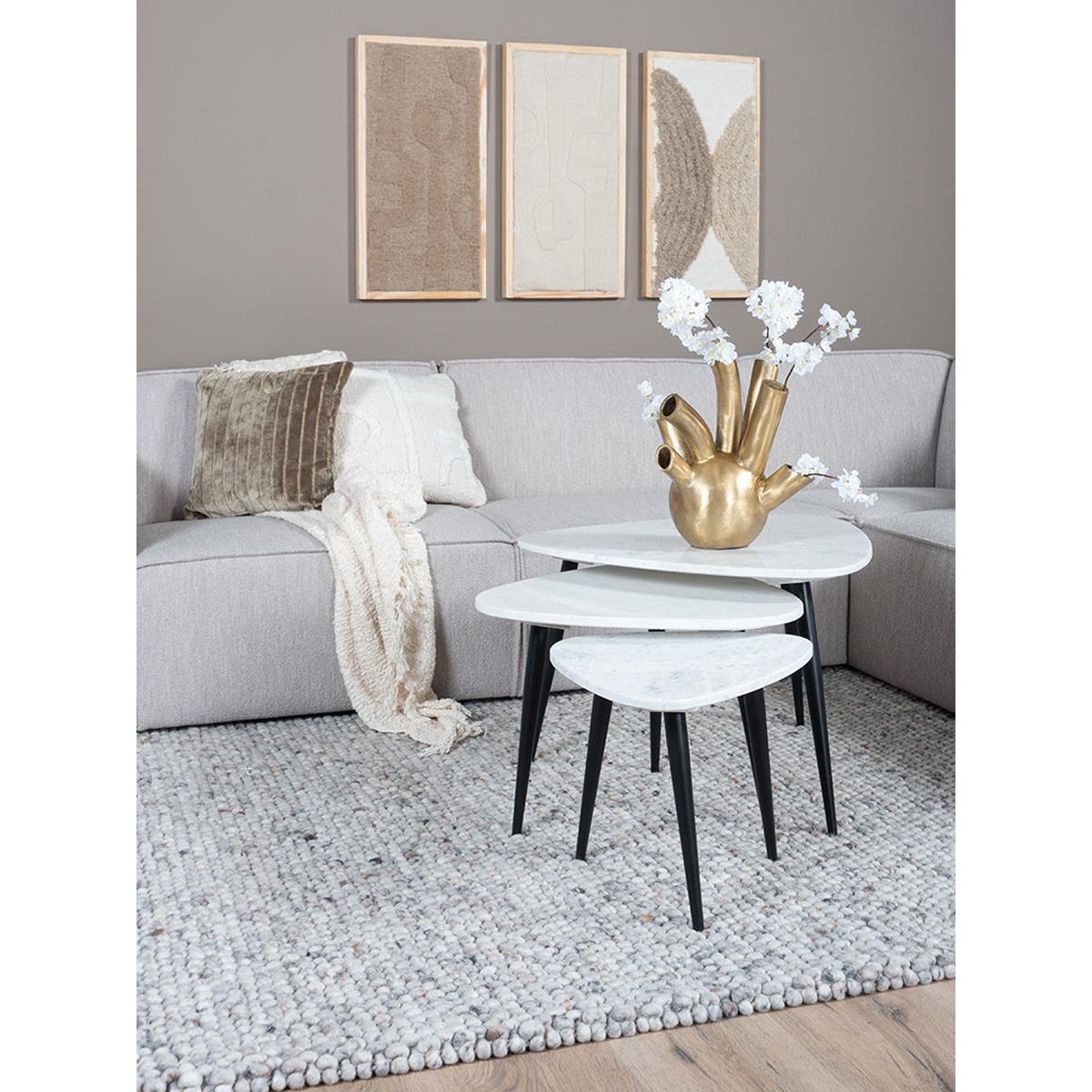 Veer Carpets - Vloerkleed Pool Grijs 420 - 200 x 280 cm